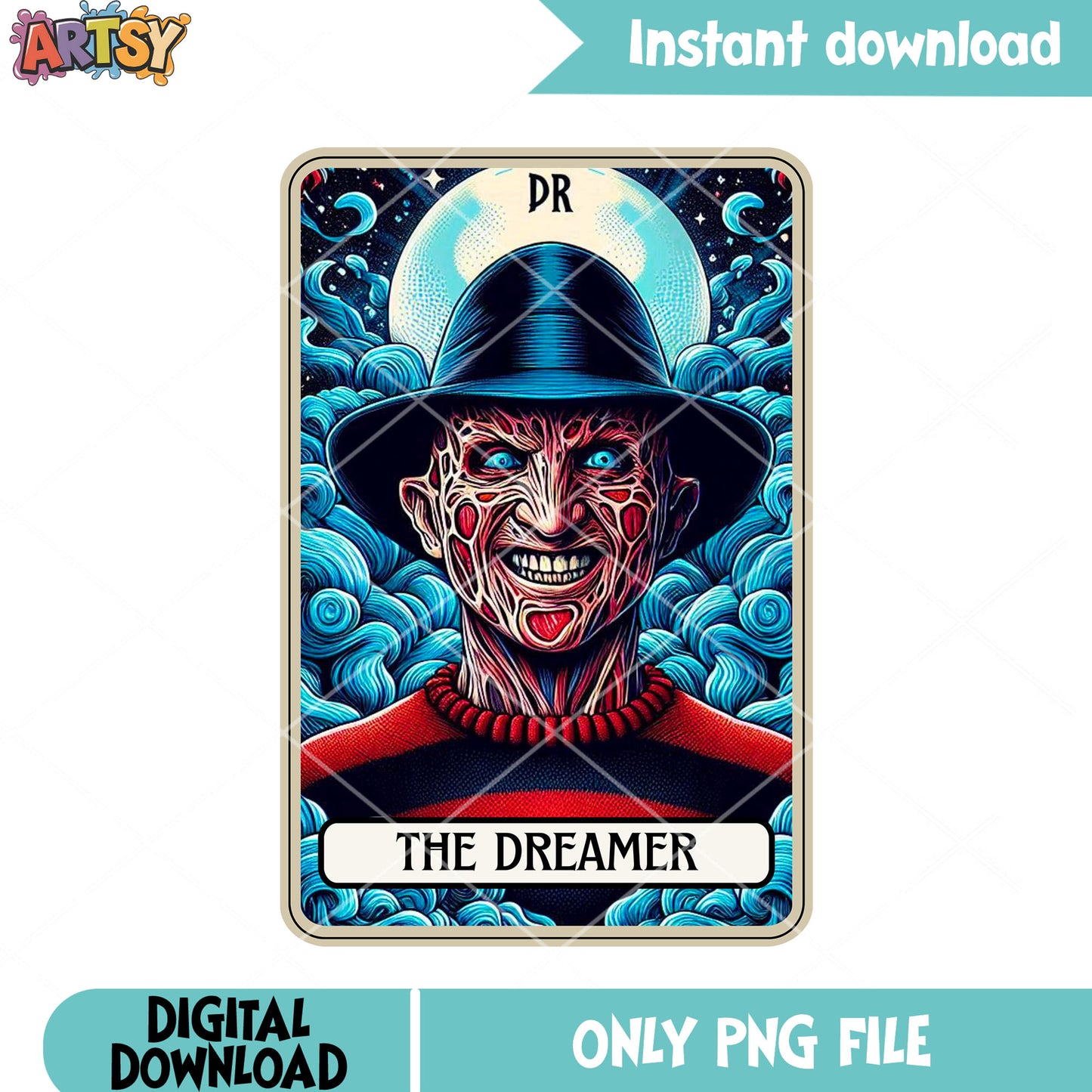 A Nightmare on Elm Street png, blue eyes png, fredy kruger png