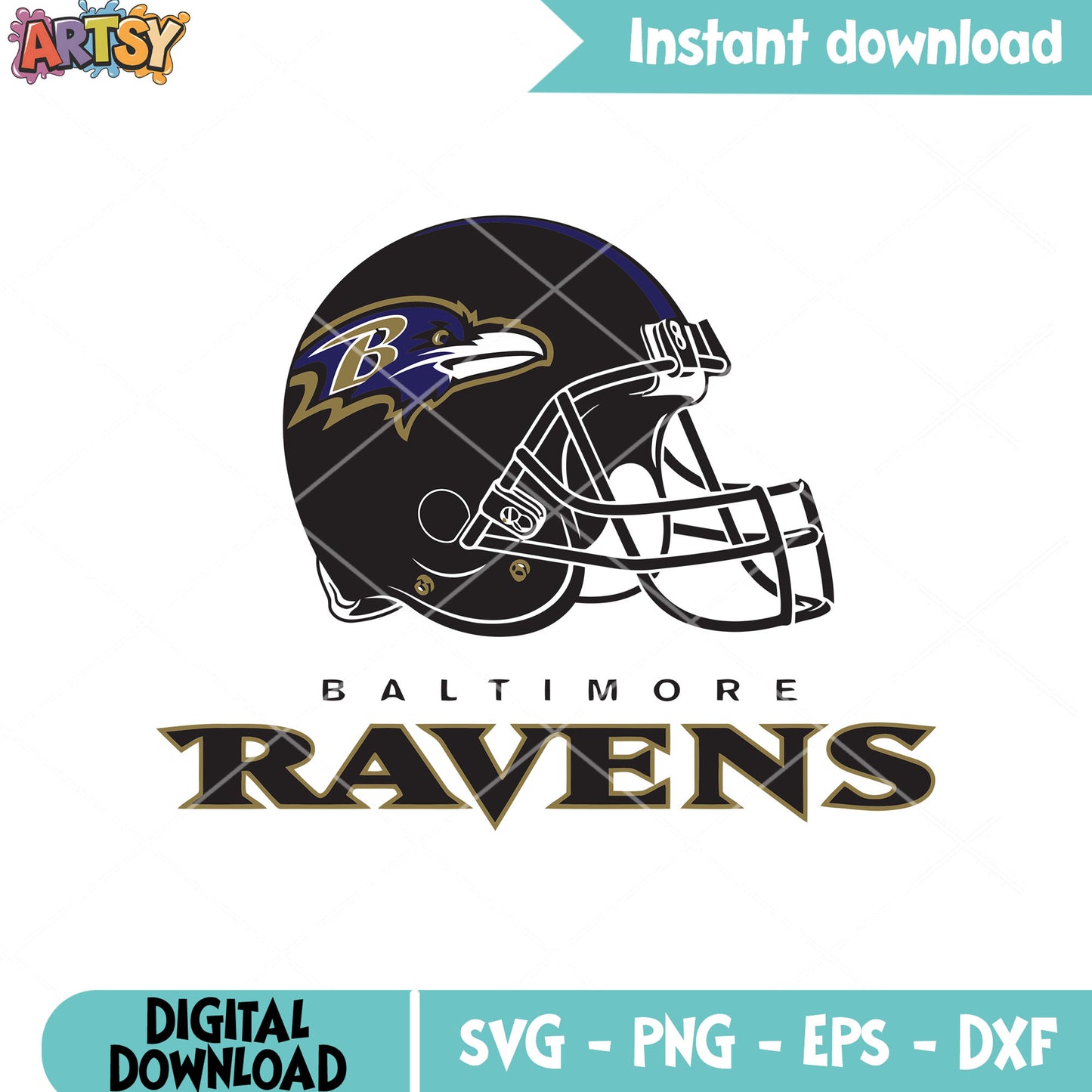 American football svg. baltimore ravens svg, football helmet svg