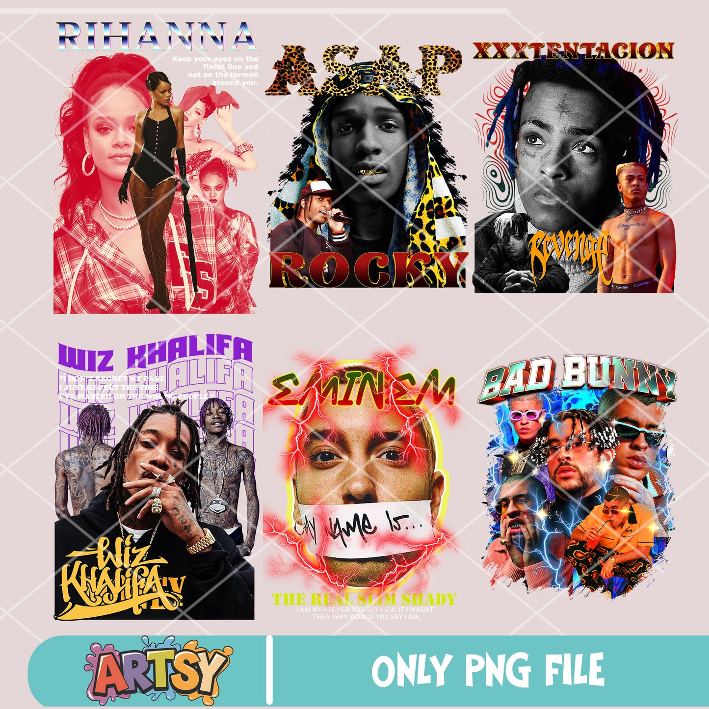 America rapper bundle png design, eminem rapper png, america rapper png