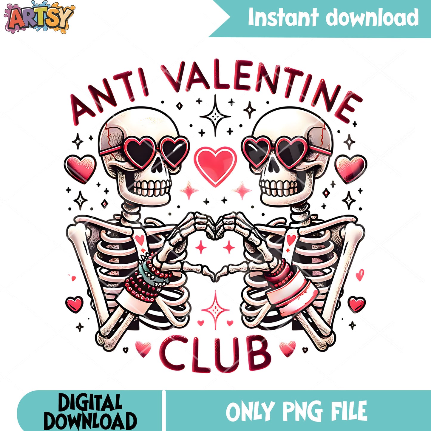 Anti valentine club png, happy valentine day png, valentine vibes png