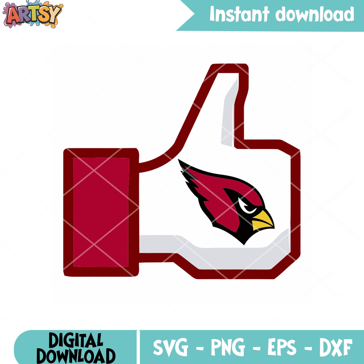 Arizona Cardinals svg, nfl football team svg, cardinal svg
