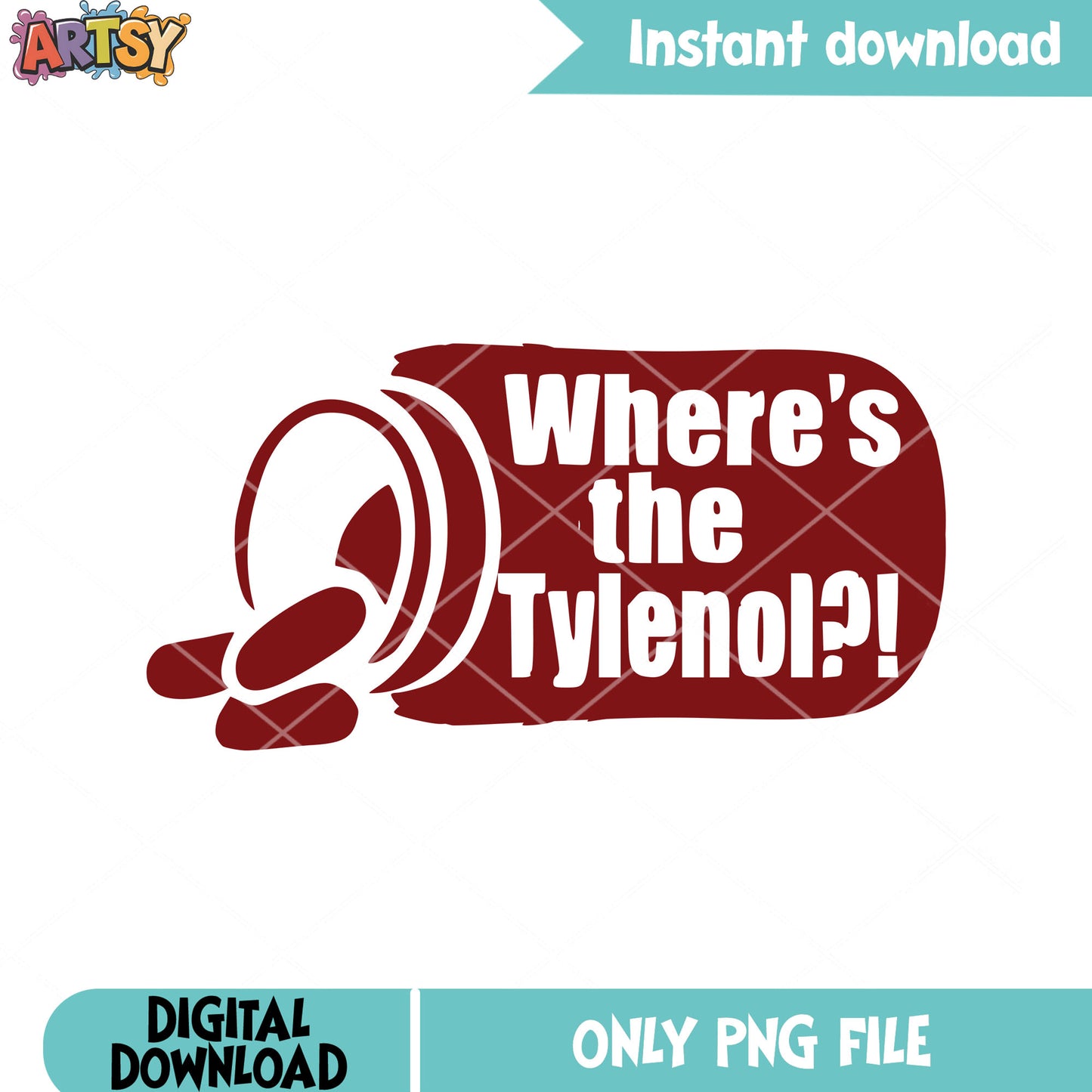 Background red tylenol png, bottle christmas png, vacation art png