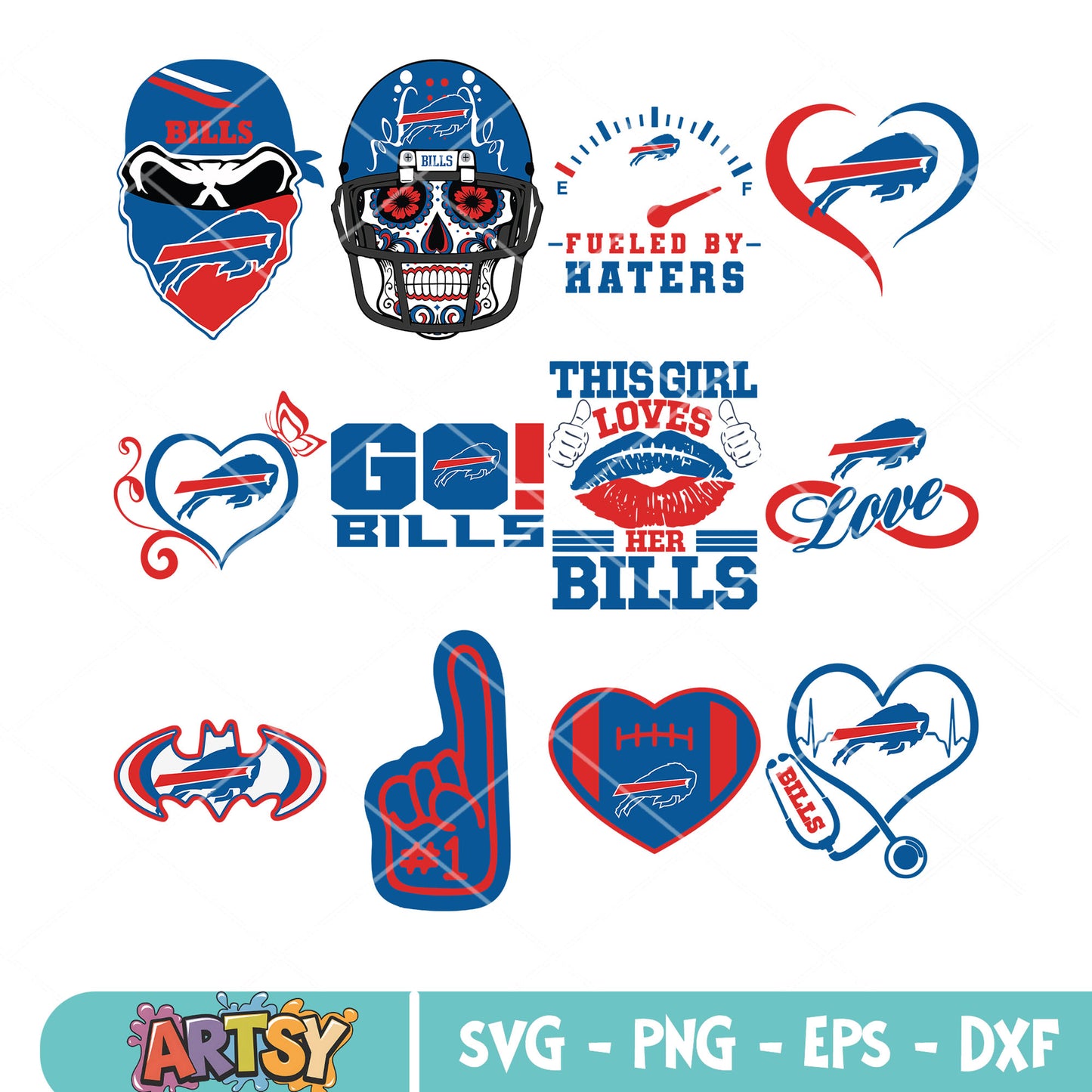Batman bills buffalow bundle svg, bills buffalow helmet bundle svg