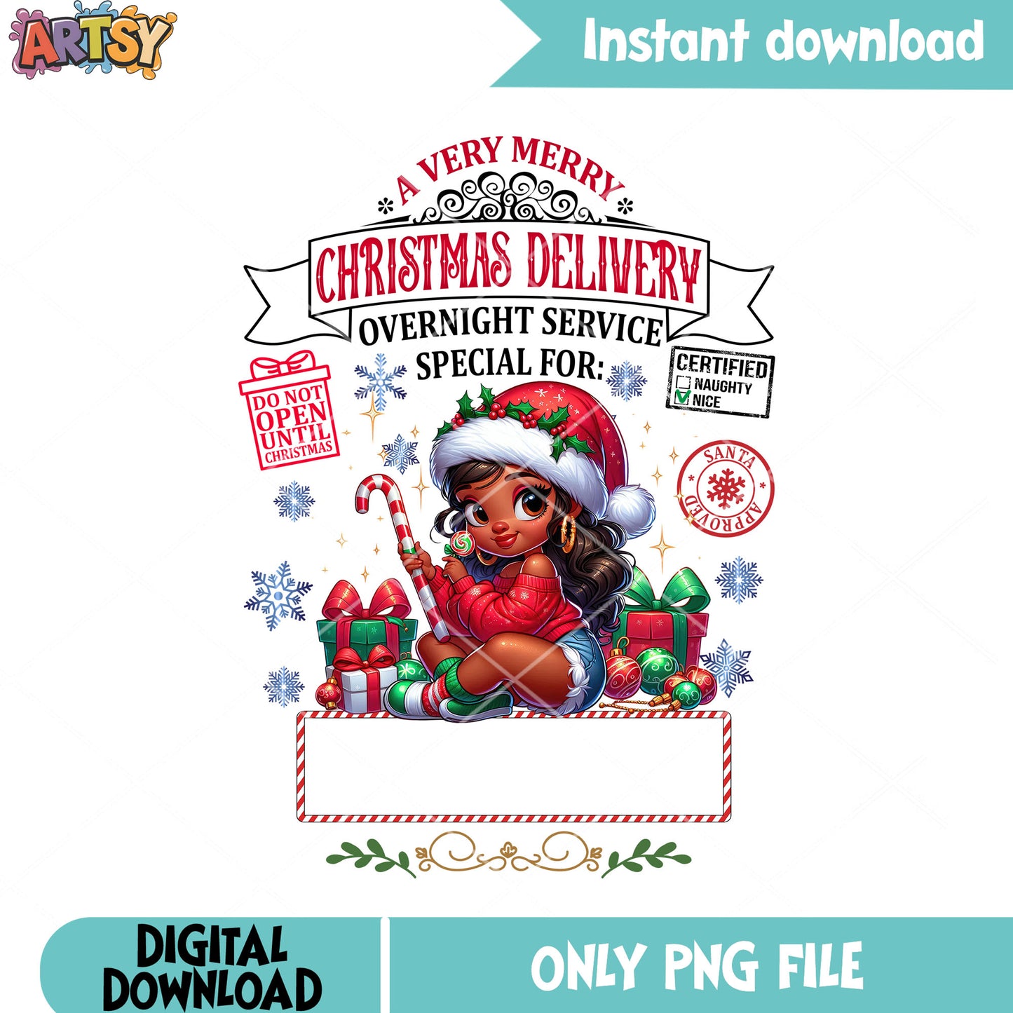 Black queen xmas hood png, moana 2 png, christmas delivery png