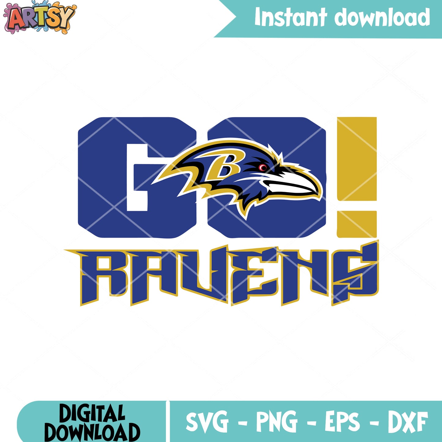 Blue falcon head ravens team svg. baltimore ravens svg, nfl svg