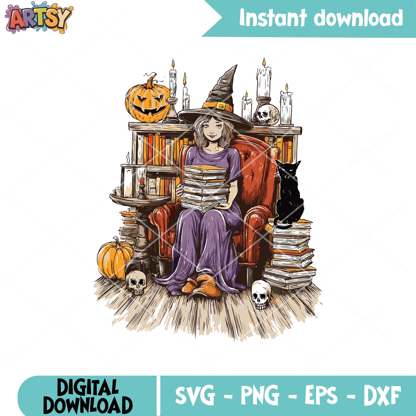 Book pumpkin and girl svg, book halloween svg, pumpkin book svg