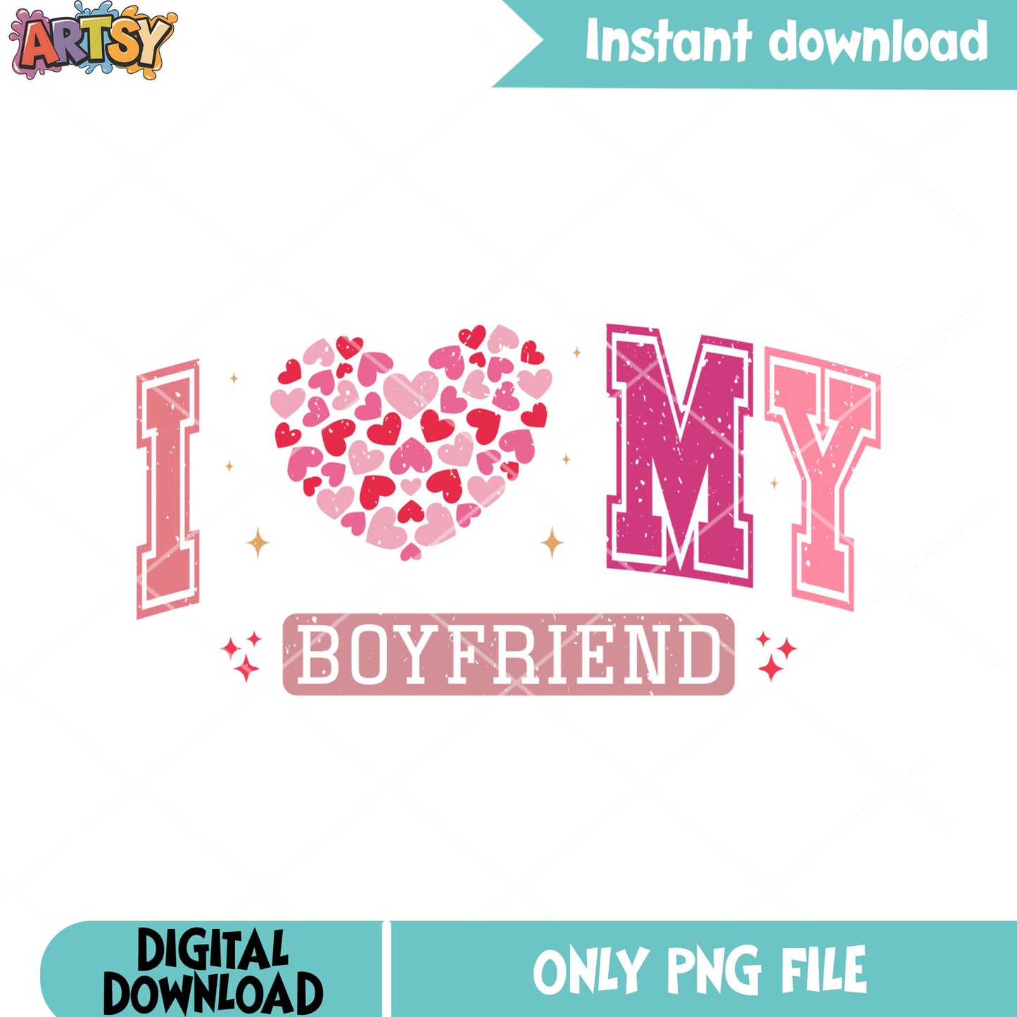 Boyfriend and valentine png, valentine heart png, valentine love png