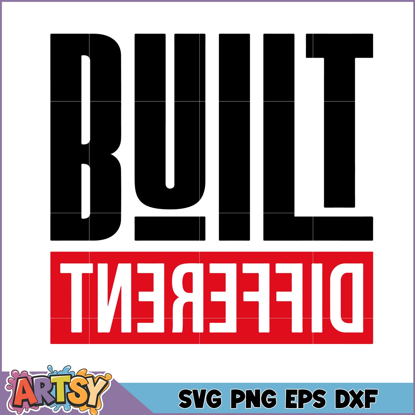 Built Different SVG Cut File