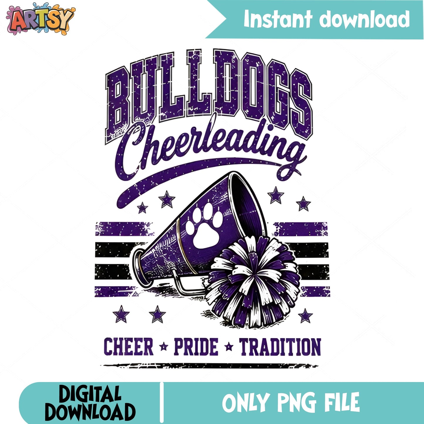 Bulldogs Cheerleading PNG, Cheer Squad Mascot PNG, Spirit PNG