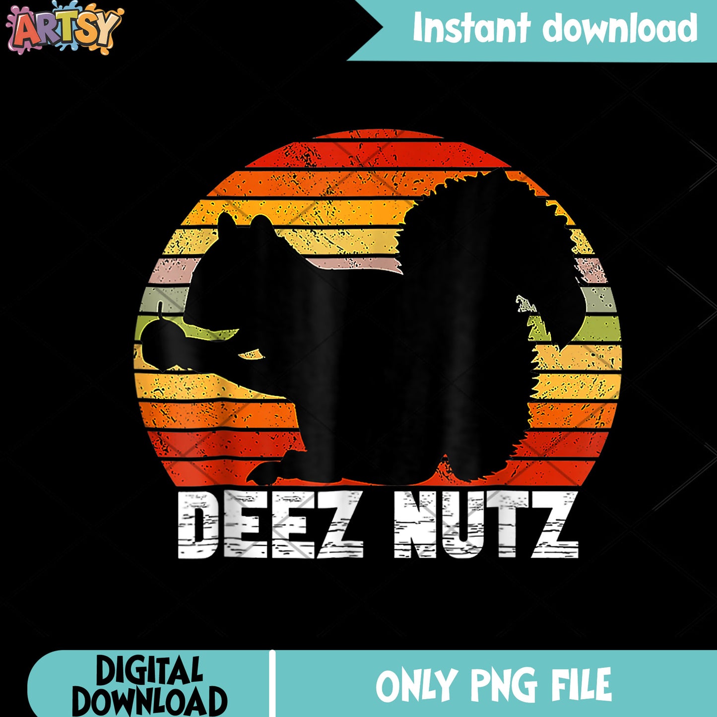Can squirrel eat deez nut png, xmas png, peanut the squirrel png
