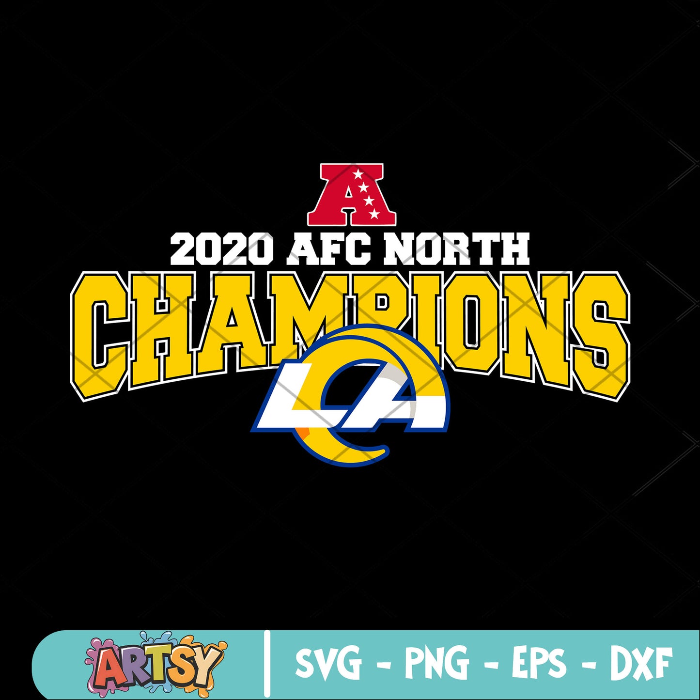 Champions la football svg, Los angeles rams svg, afc south svg