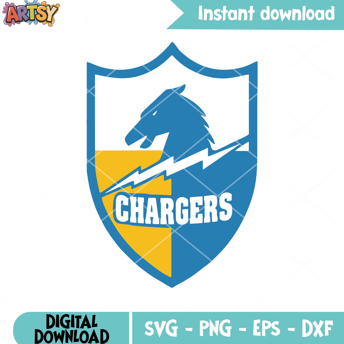 Chargers shield svg, Los angeles svg, la football teams svg