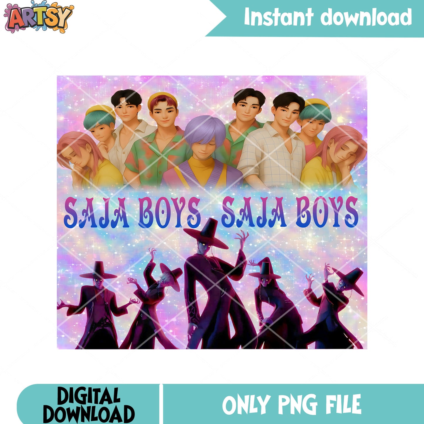 Cheerleader saja boys png, demon hunters kpop png, saja boys songs png