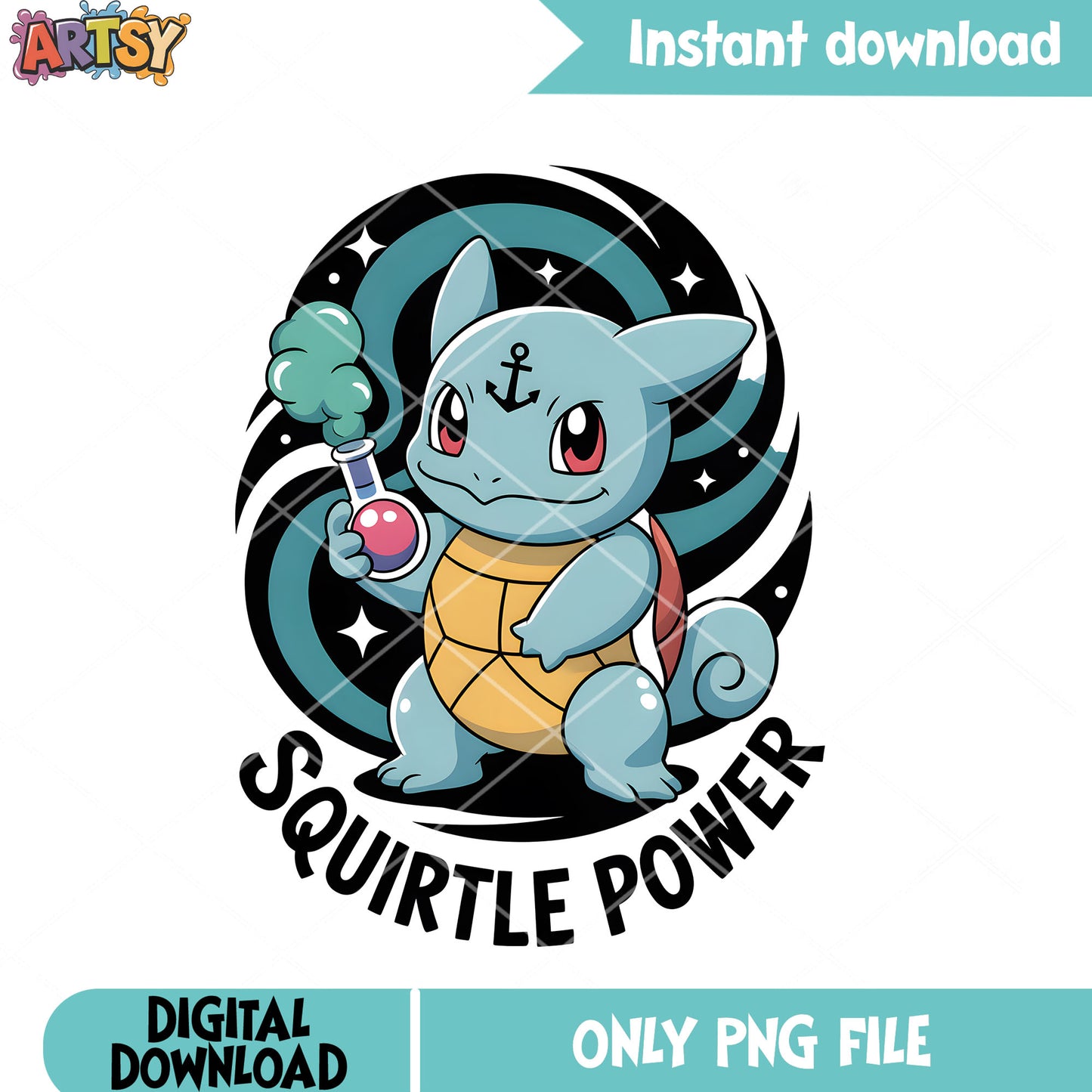 Chemical squirtle png, pokemon poster png, squirtle pokemon png