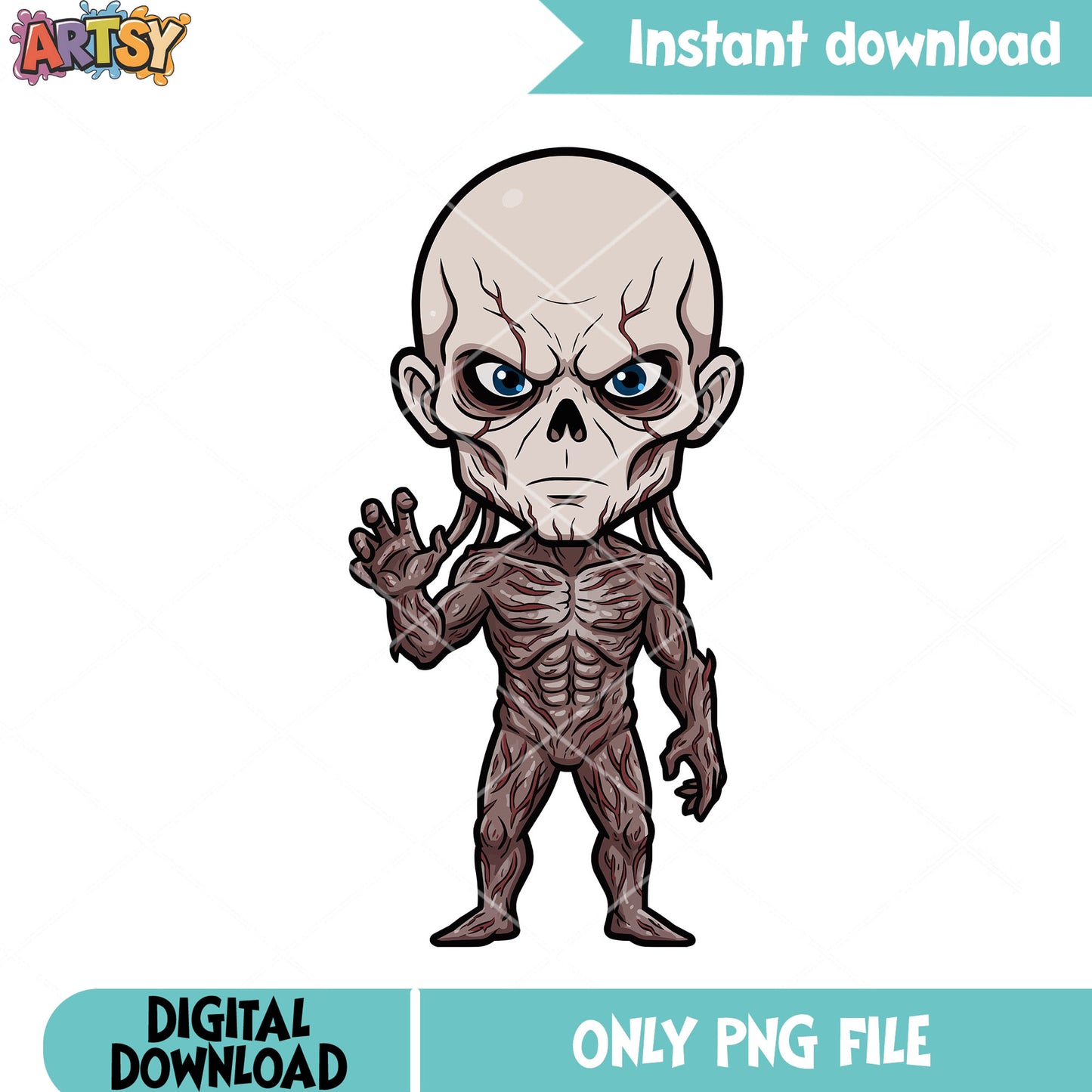Chibi vecna monster png, netfilx series png, stranger things png