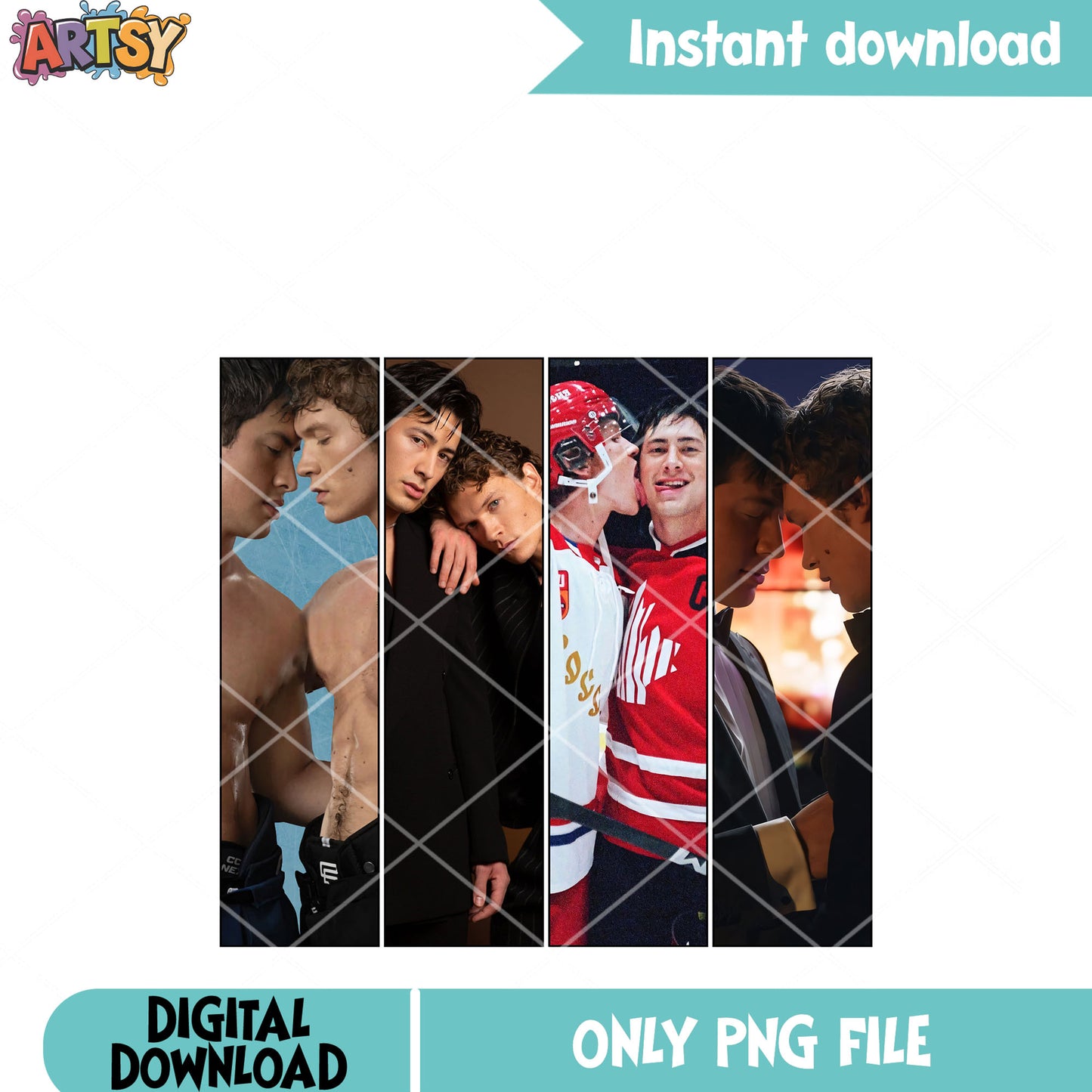 Connor Storrie Bootleg 90s Vintage png, hockey romance png, hollanov png