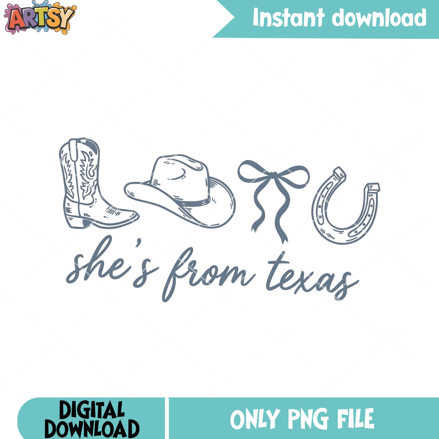 Cowgirl poster texas png, She from texas png, texas pride png