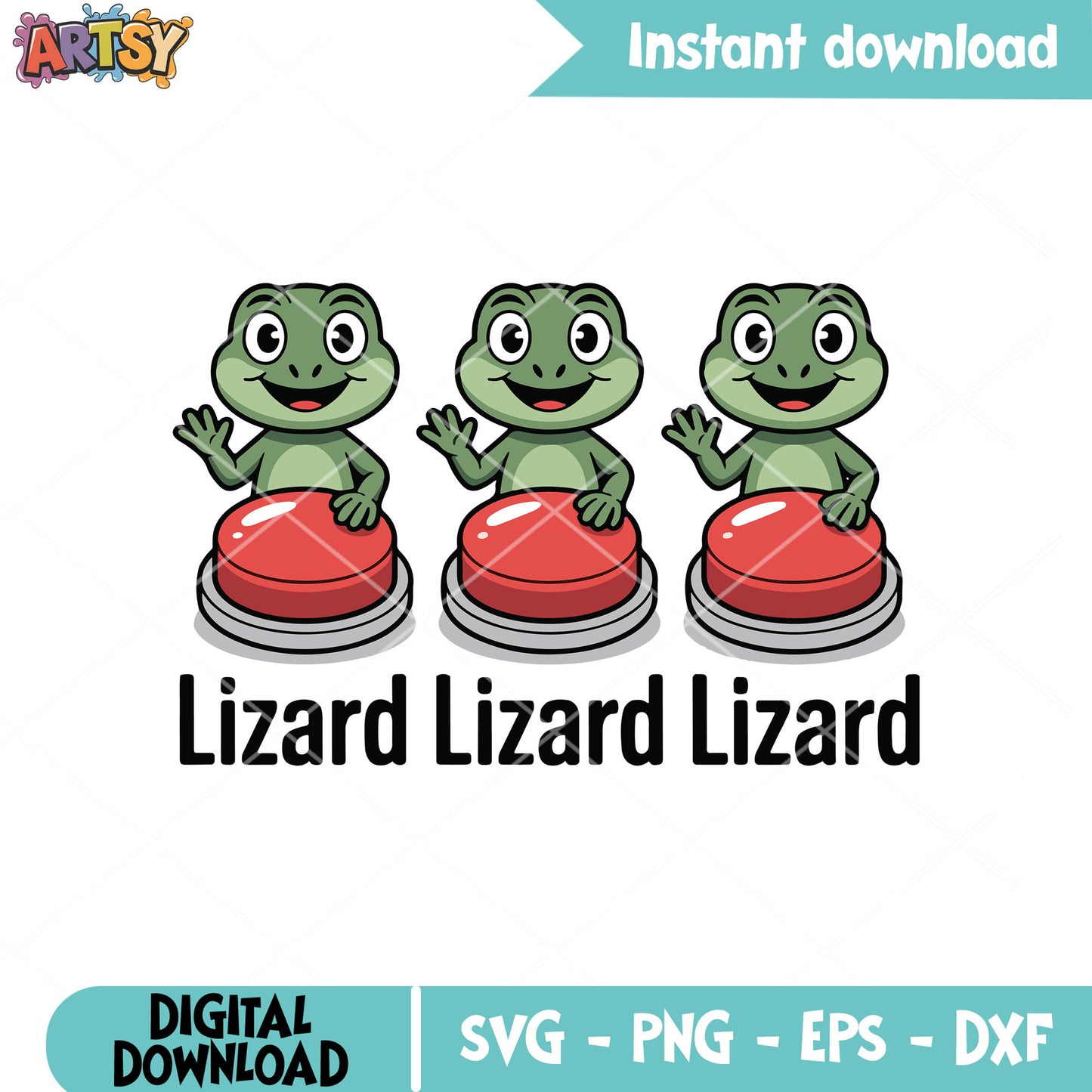 Cute lizard meme button svg, lizard meme svg, elio lizard svg