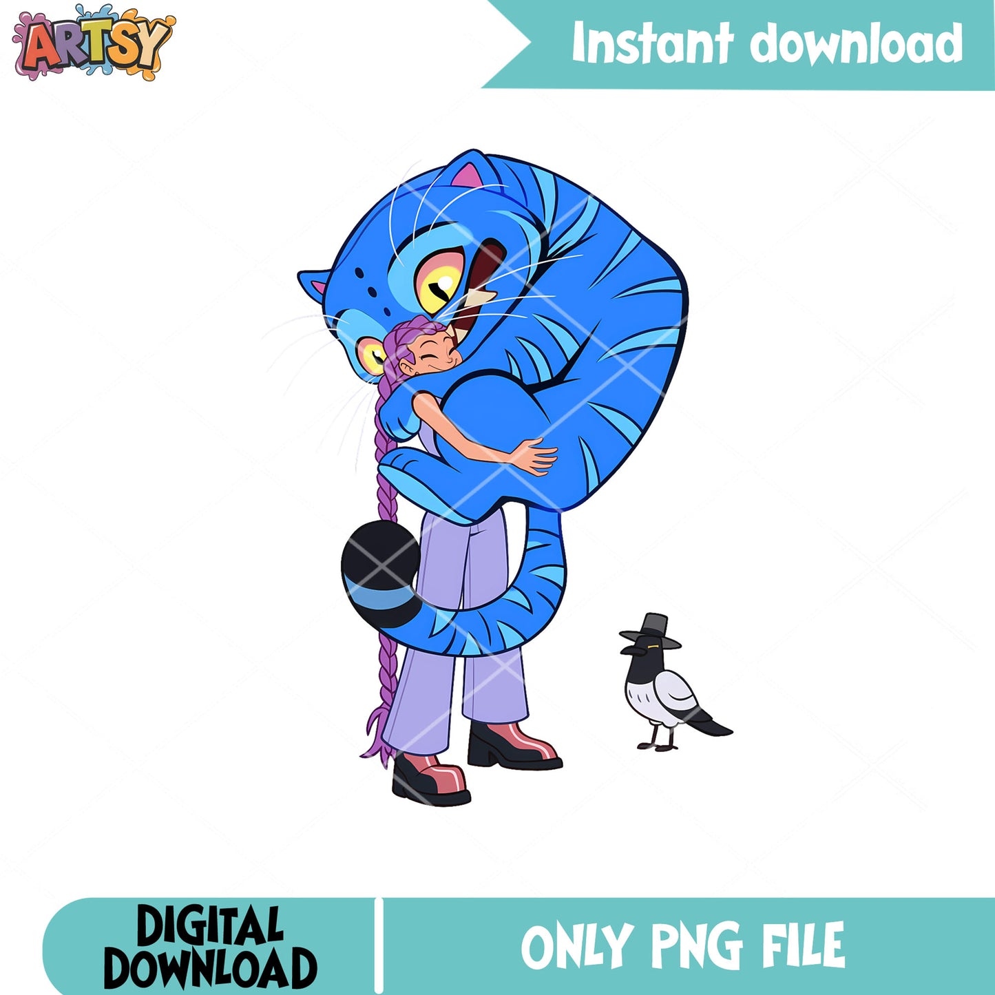 Derpy hug rumi huntrix png, rumi huntrix png, derpy tiger png