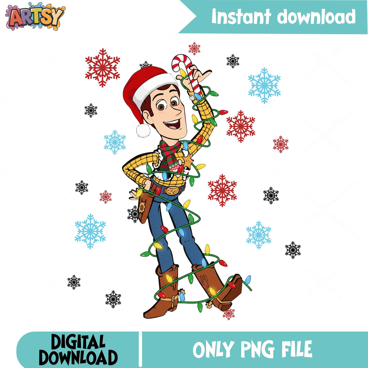 Disney Christmas Character Woody