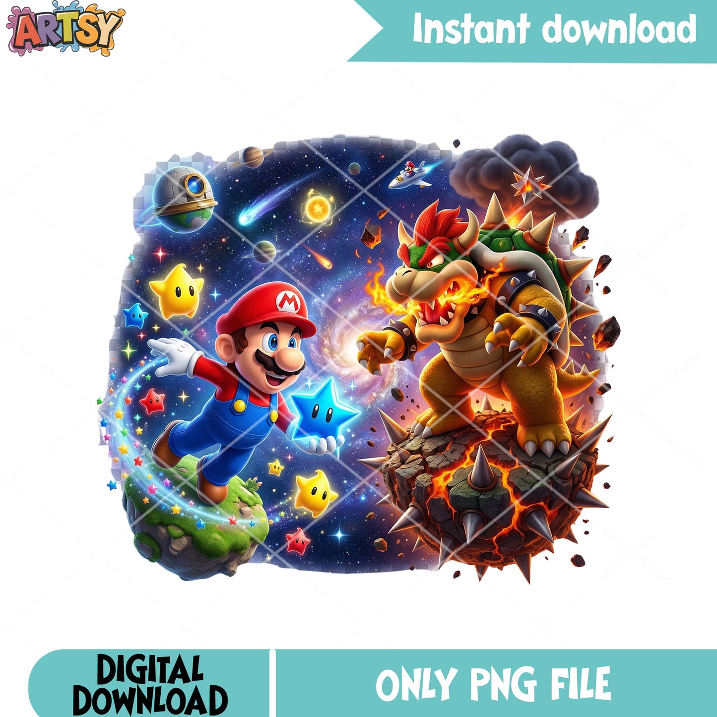 Evil fighting mario browser png, super mario galaxy png, mario bros png