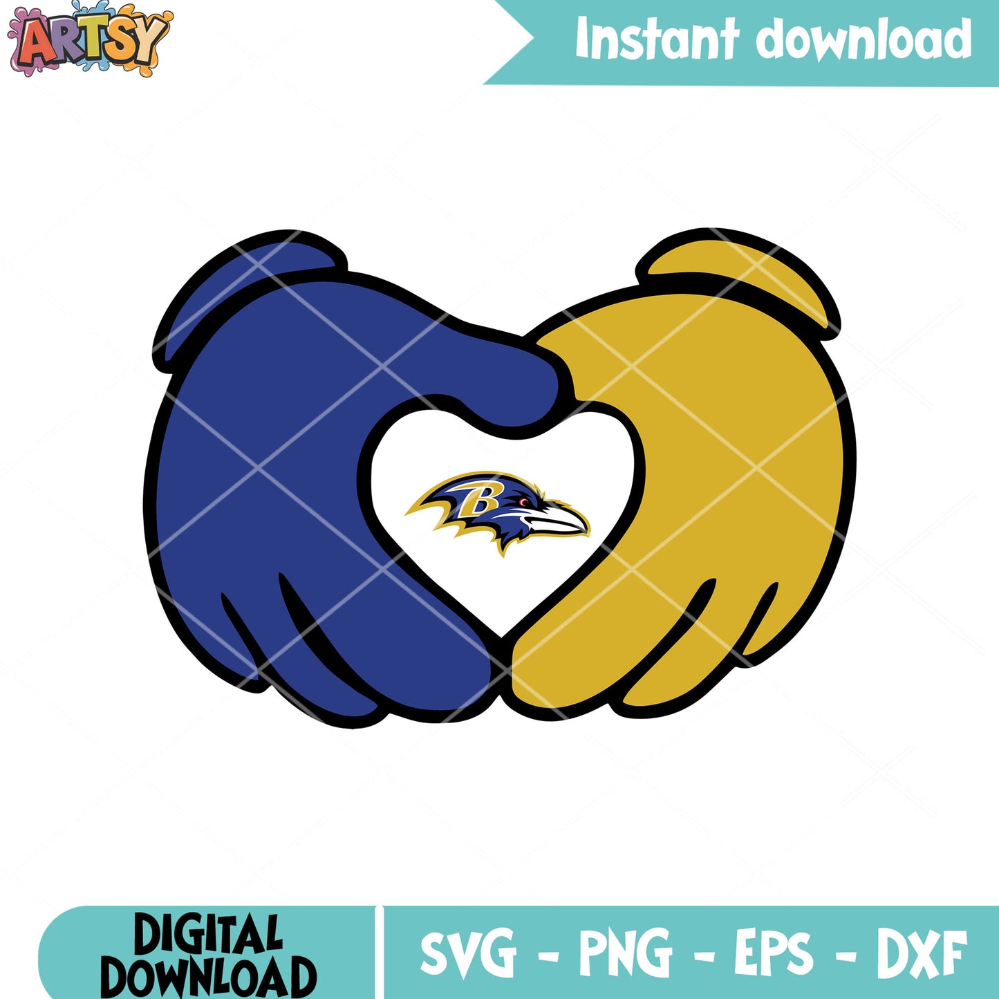Falcon head nfl svg, national football leauge svg, ravens svg