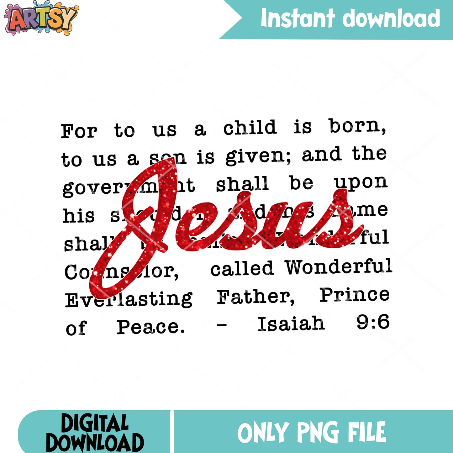 For to us a child is born png, jesus png, when was jesus born png