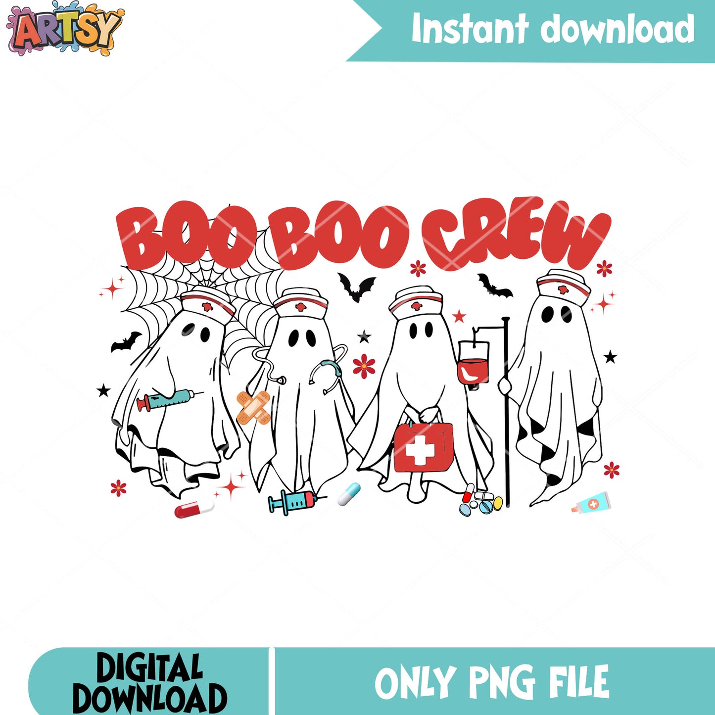 Four of ghost blanket png, nurse costume png, halloween scary png