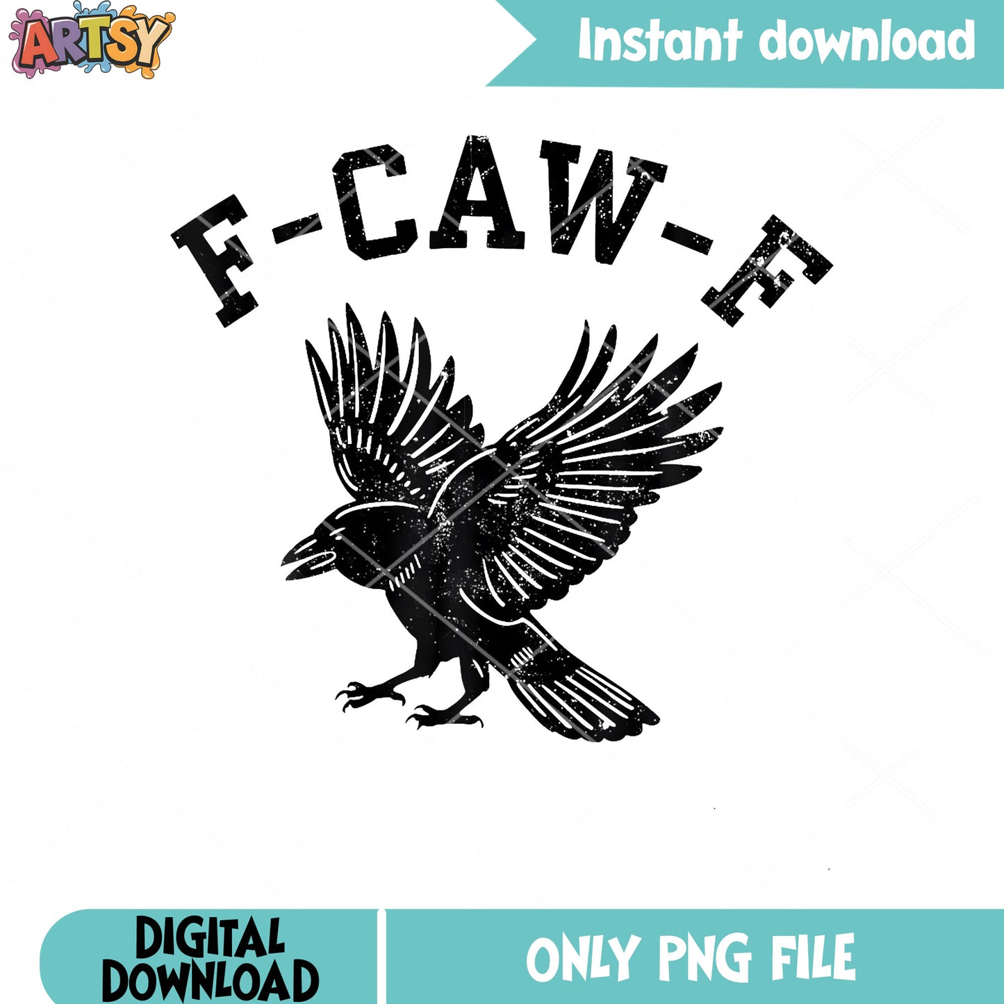 Funny F Caw F Crow T png, black raven png, the crow t shirt png