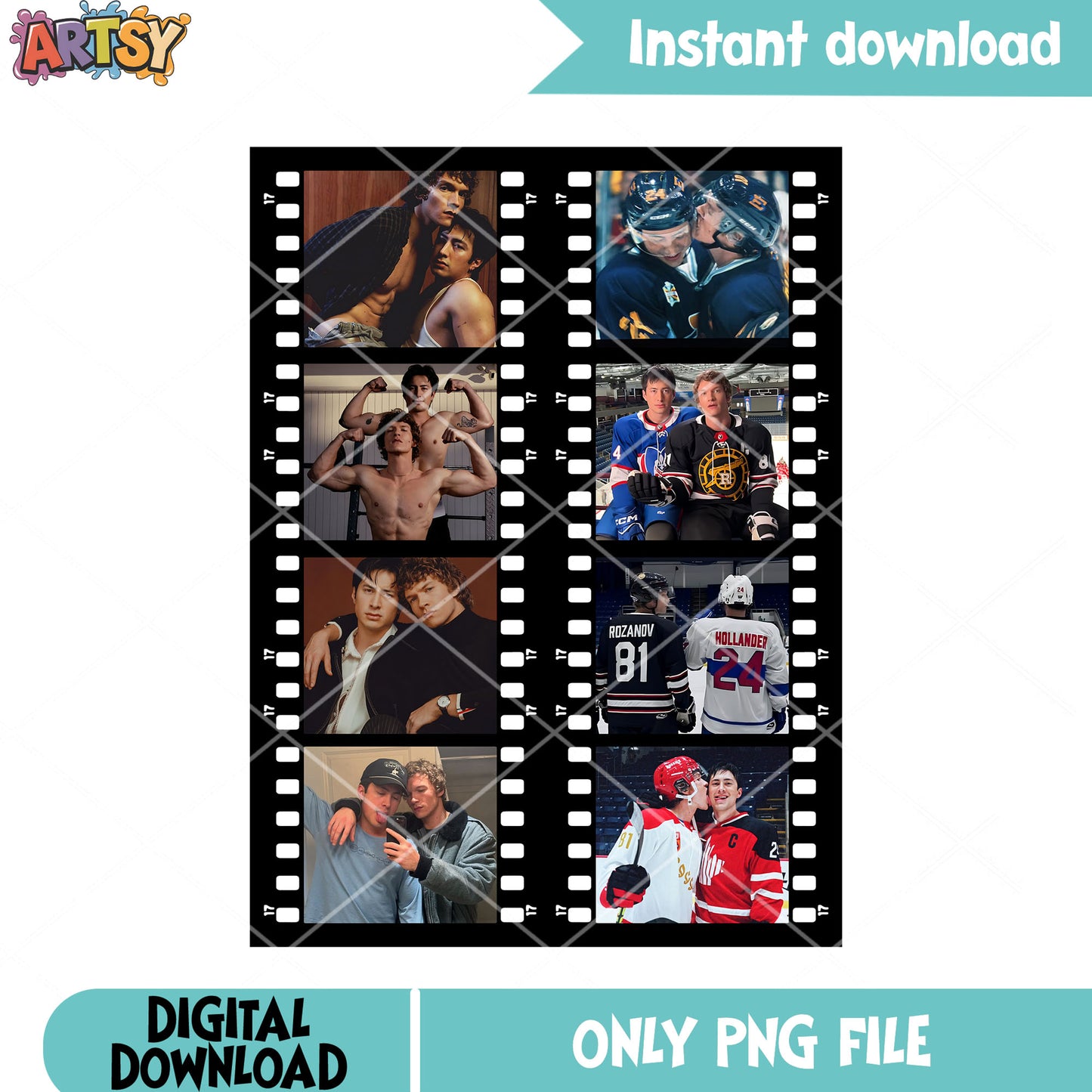 Gay cassette couple rivalry png, hollanov rozanov png, heated rivalry png