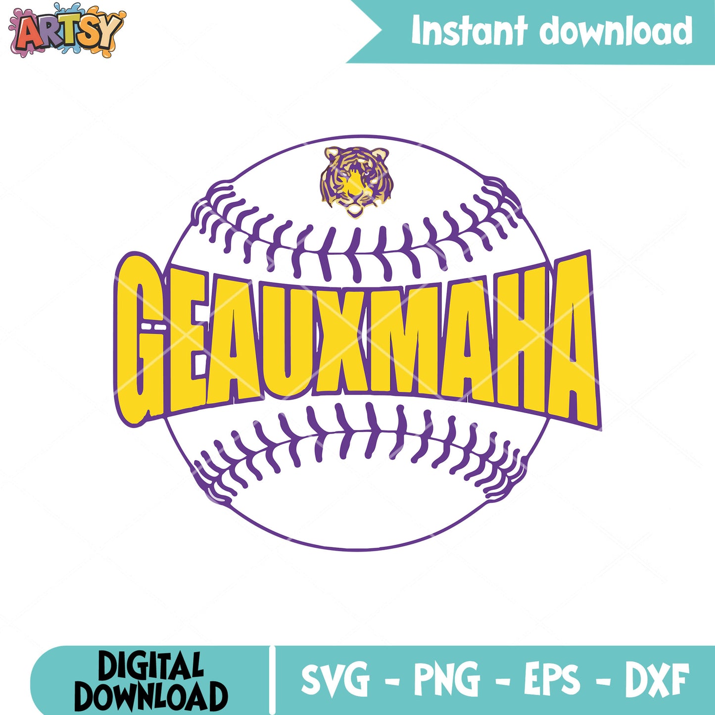 Geauxmaha lsu tigers svg, Geauxmaha 2025 svg, lsu tigers champions svg