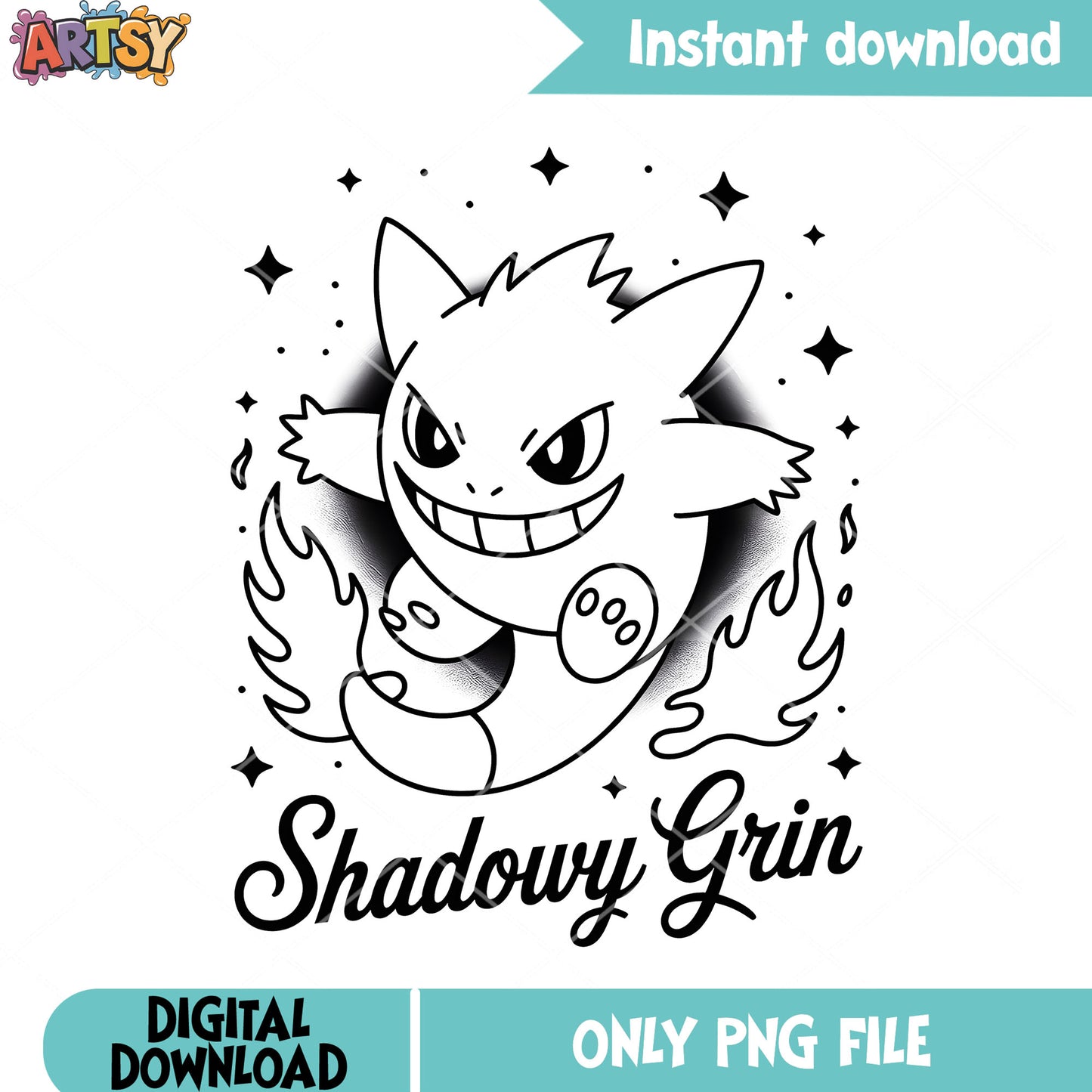 Gengar drawing sheets png, pokemon gengar png, pokemon poster png