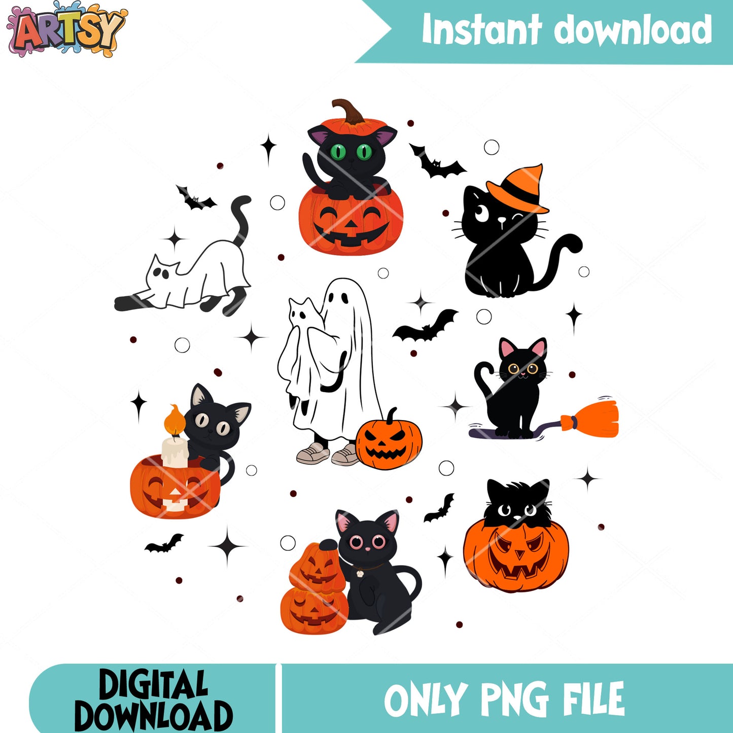 Ghost costume png, halloween scary png, wicker pumpkin png