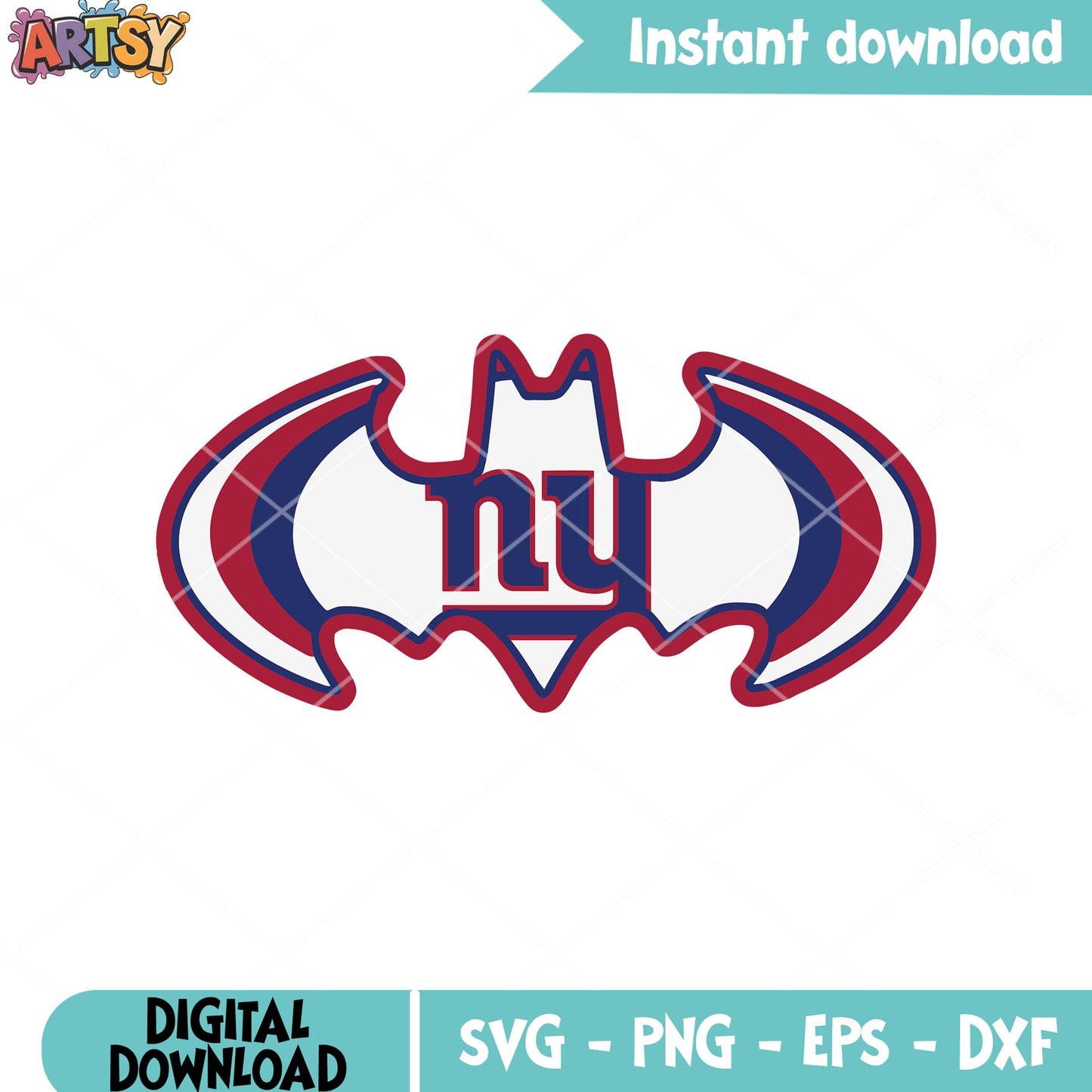 Giants batman svg, new york giants svg, nfl superpro marvel svg