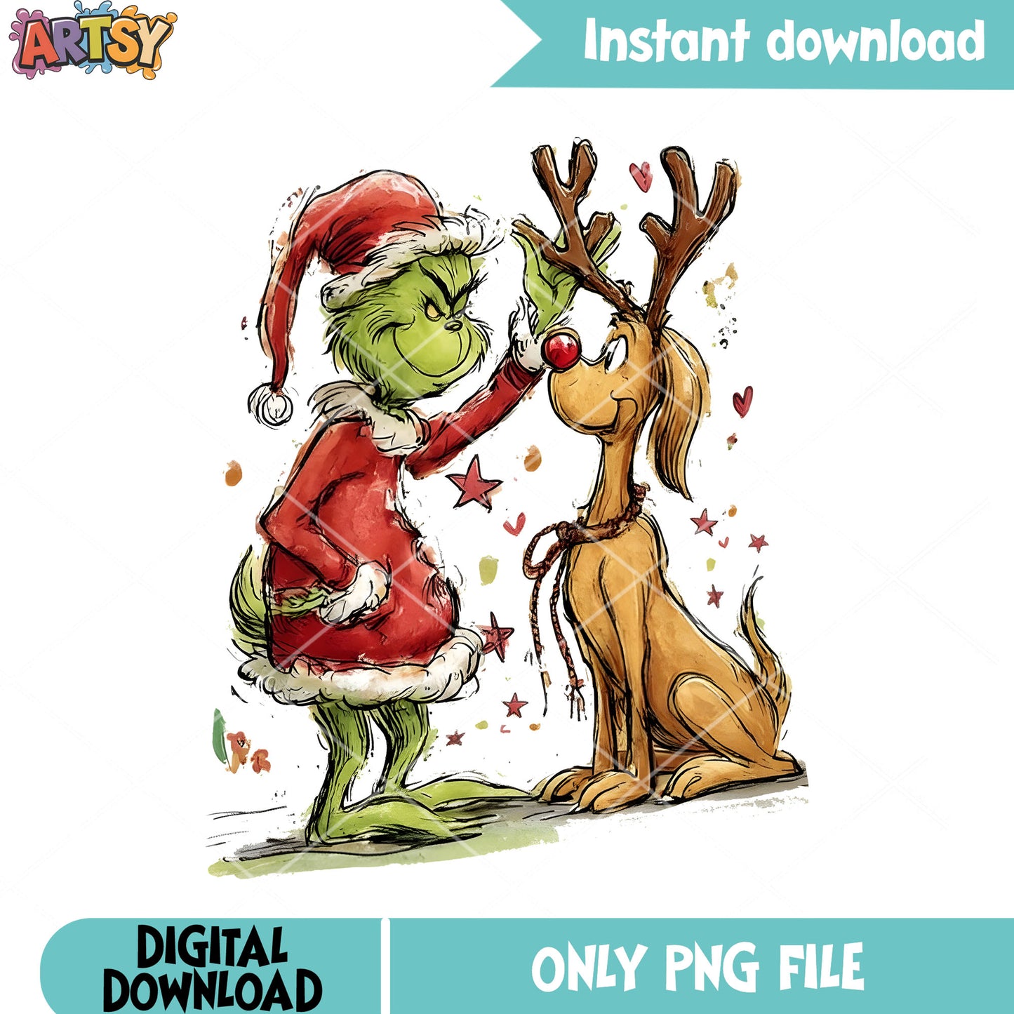 Green monster png, how the grinch stole christmas png, the grinch png