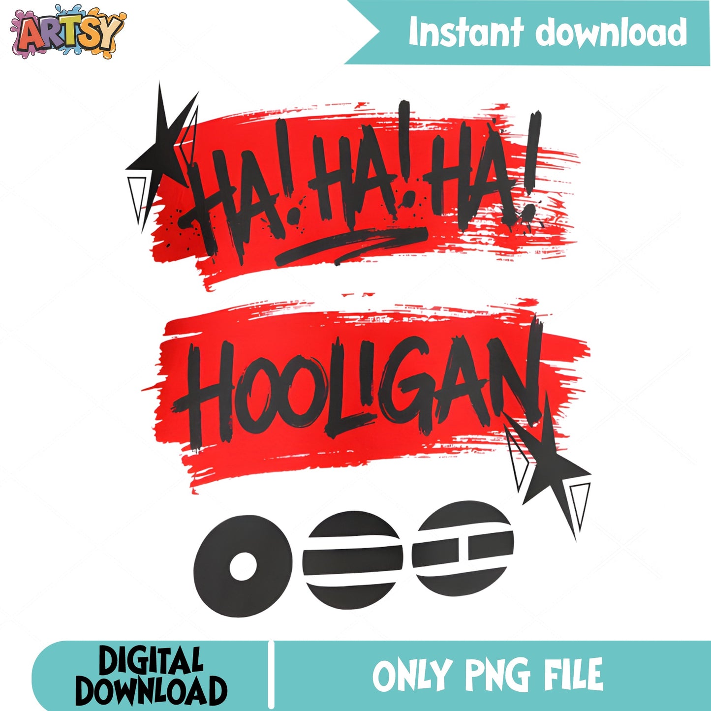 Ha Ha Ha Hooligan Halloween PNG, Funny Kids Shirt PNG, Halloween PNG