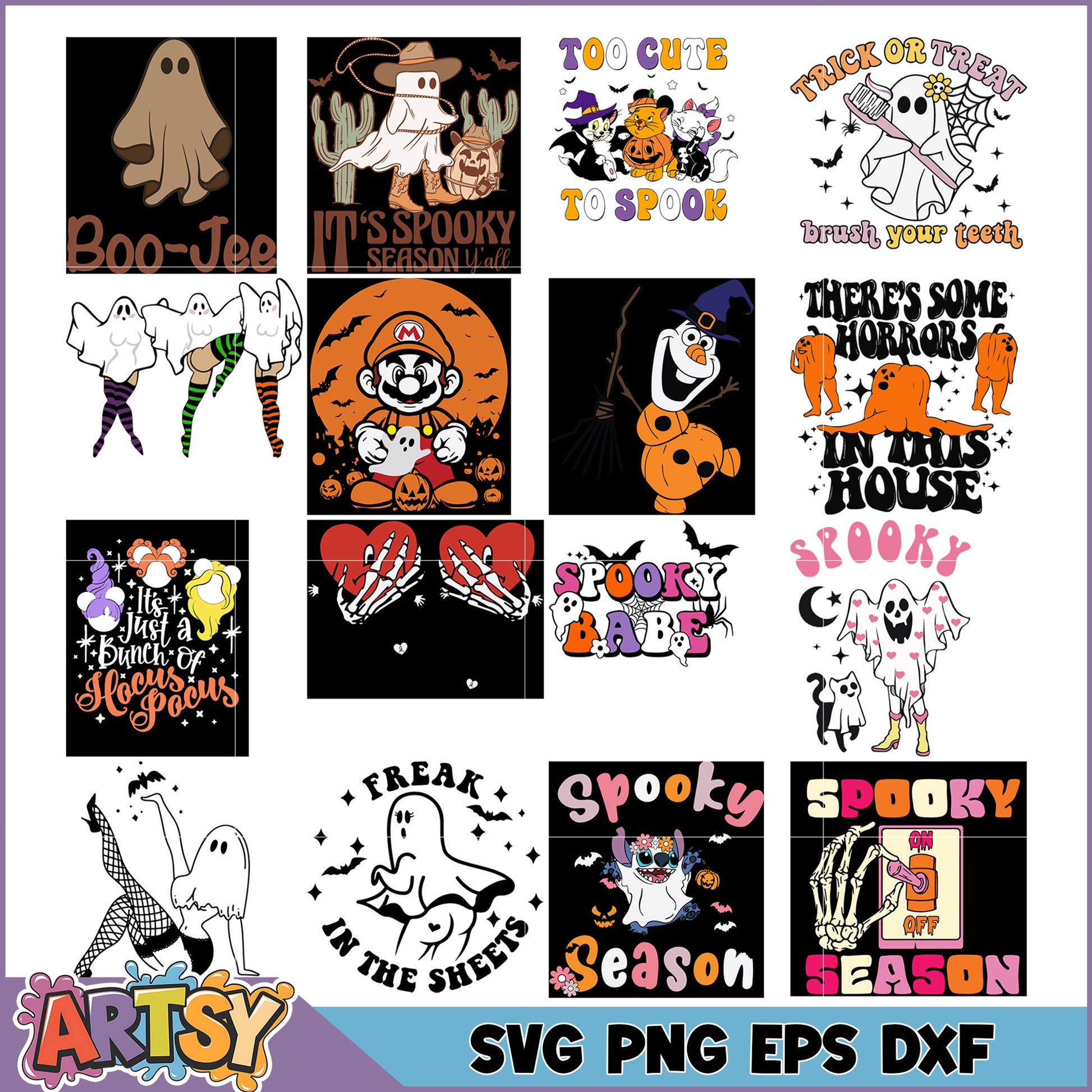 Halloween SVG Bundle Spooky Designs