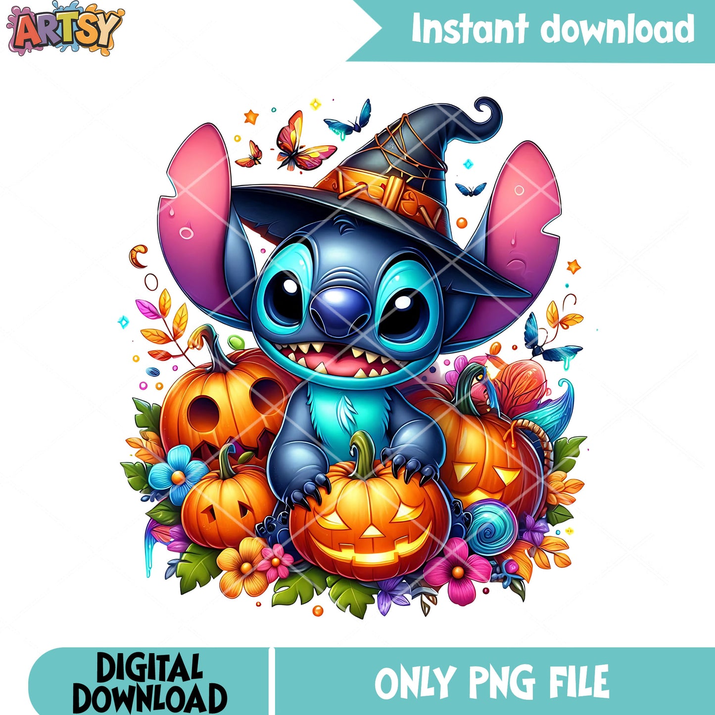 Happy halloween png, Spring vibes png, jack o lantern png