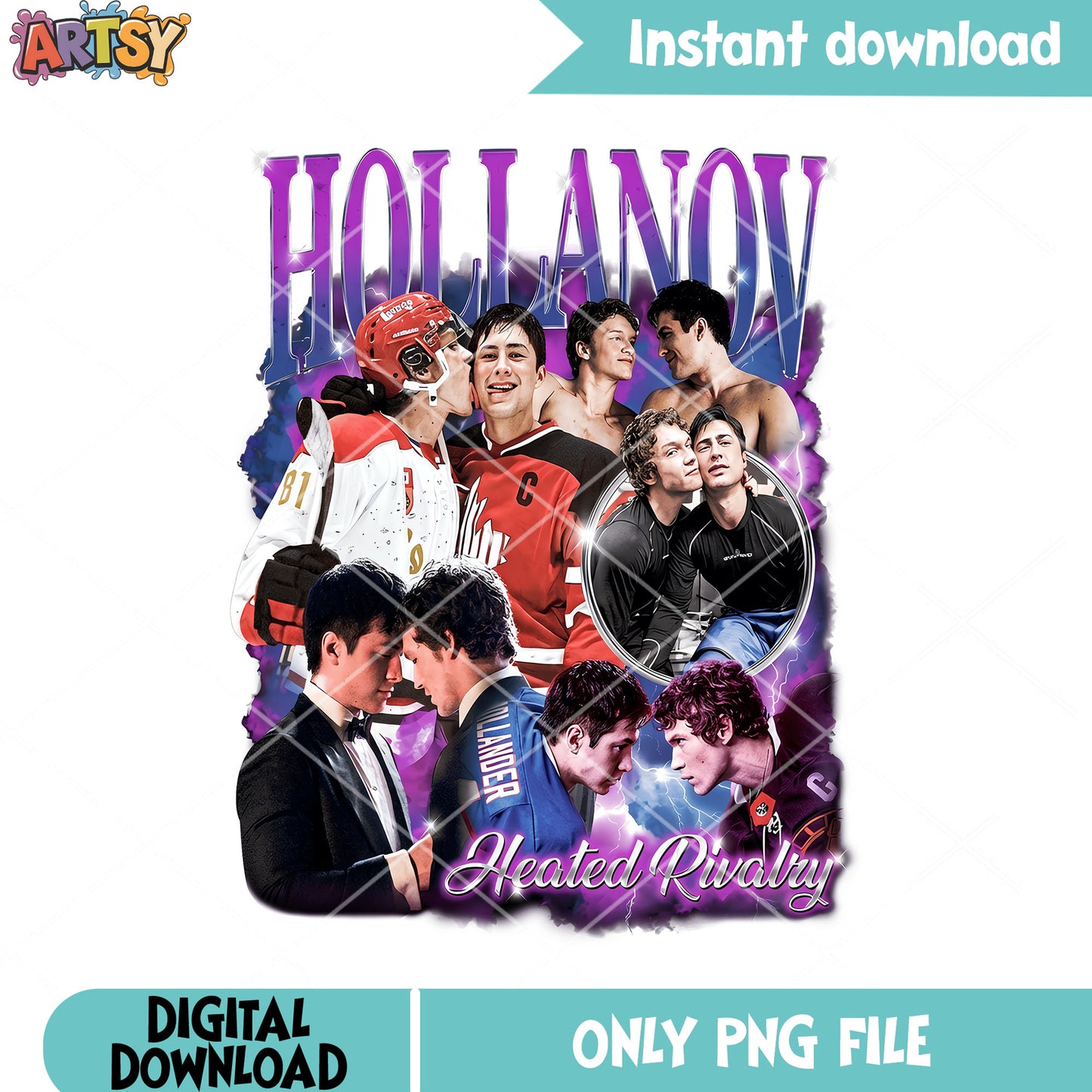 Heated rivalry hollanov png, hockey romance png, lgbt couple png