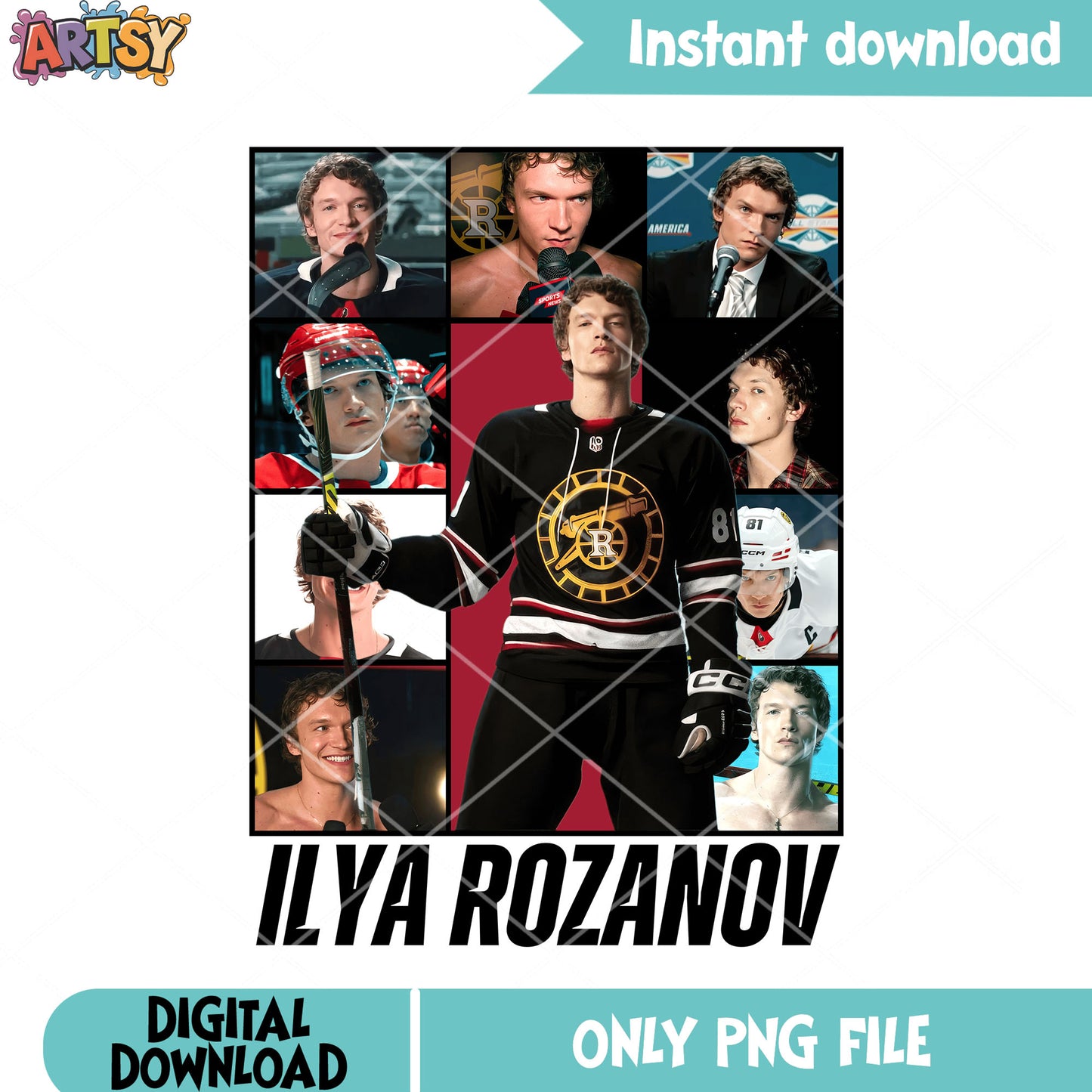 Heater Rivalry Ilya Rozanov Eras png, team rozanov png, hockey gifts png