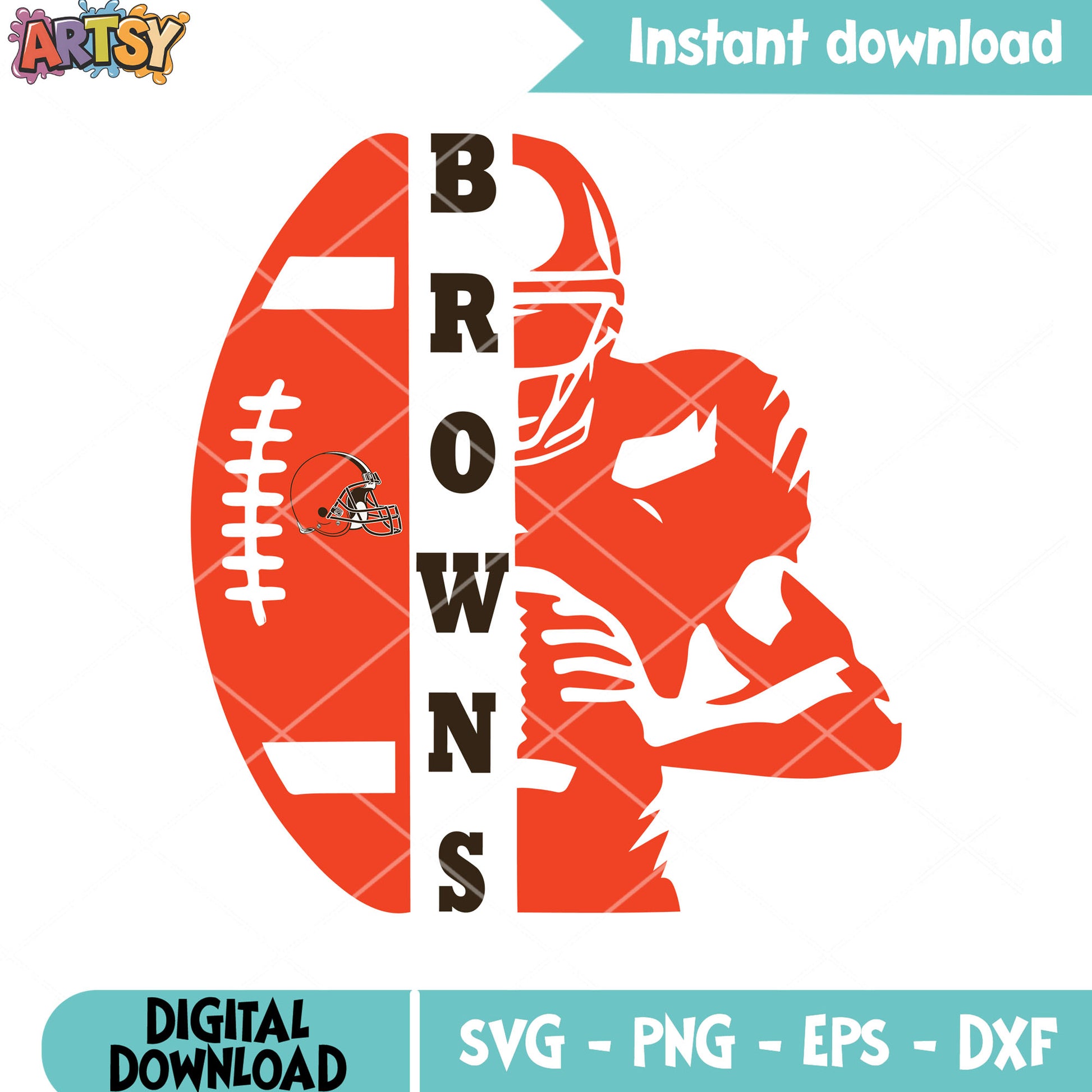 Helmet american football svg, north afc svg, cleveland browns svg