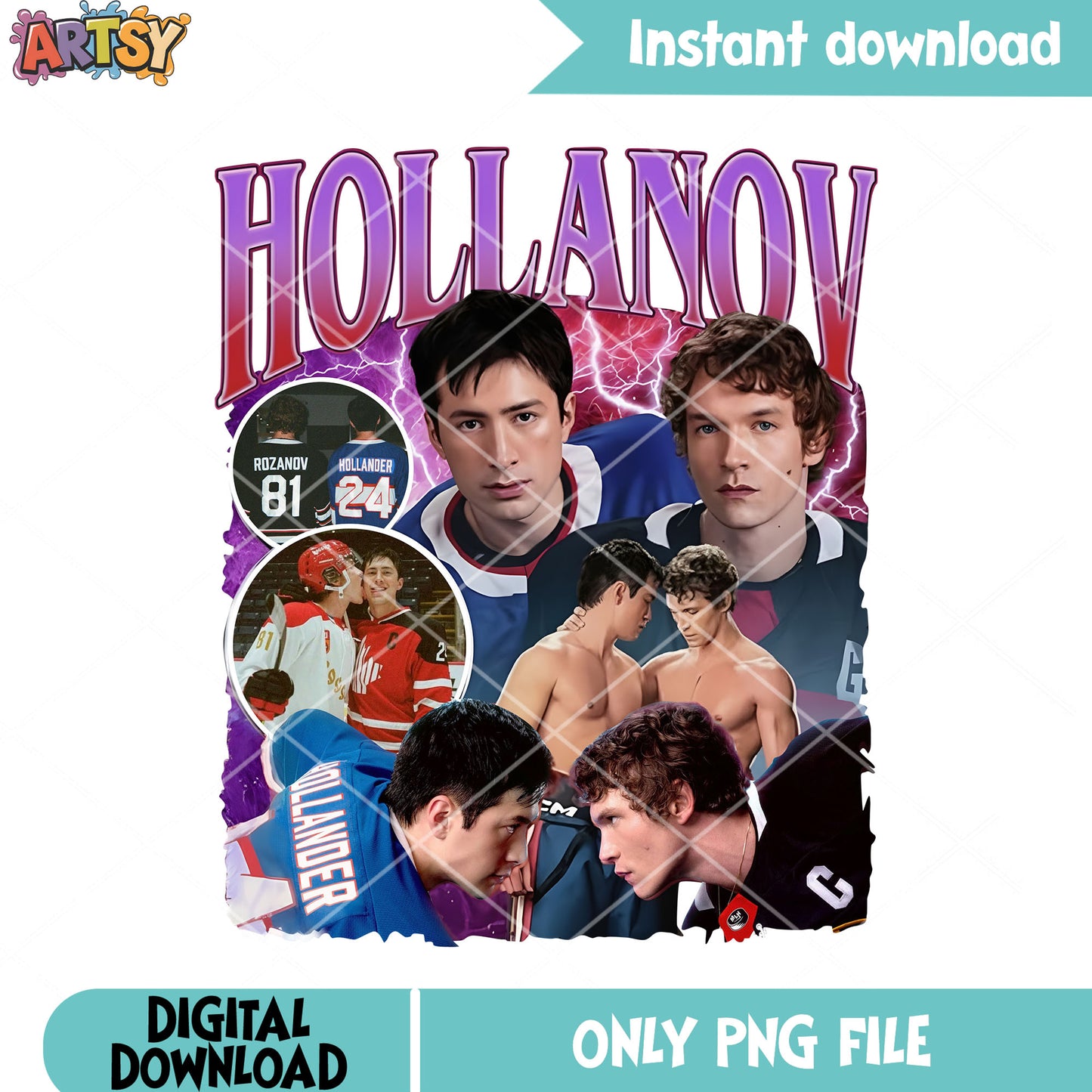 Hollanov gay couple hockey png, heated rivalry png, hollanov png