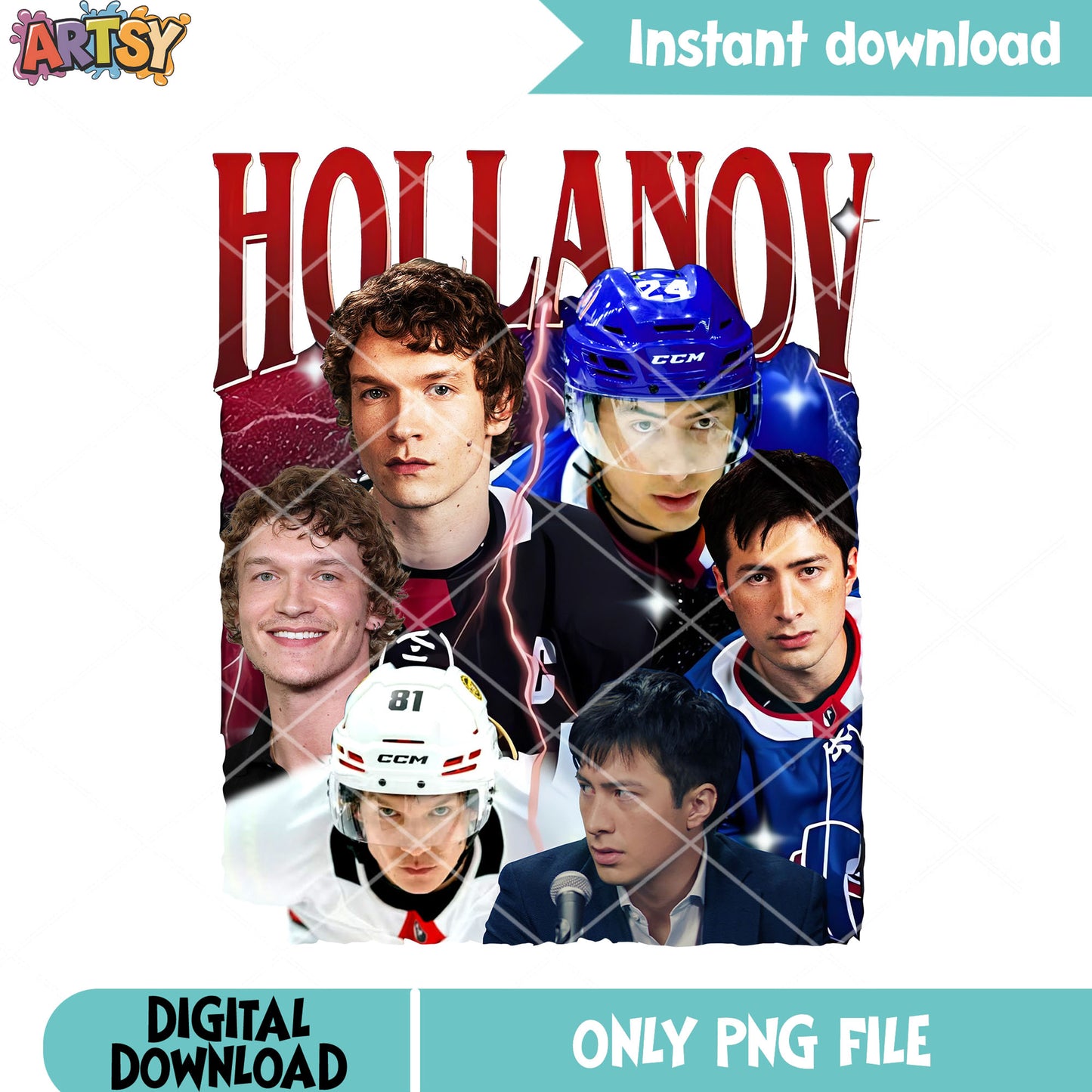 Hollanov poster shirt png, hollanov rozanov png, heated rivalry png