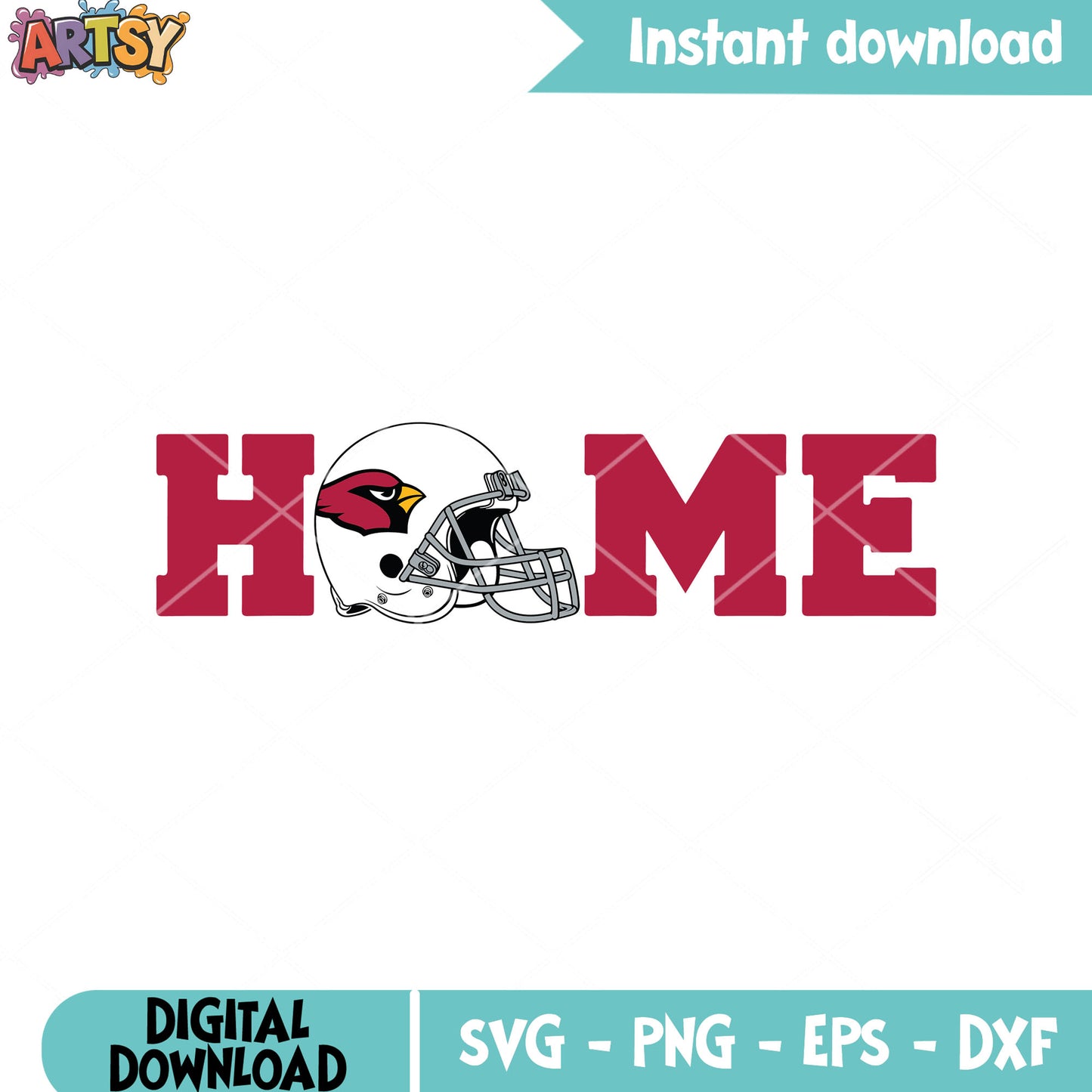Home carnidals helmet svg, nfc west football team svg, nfl leauge svg