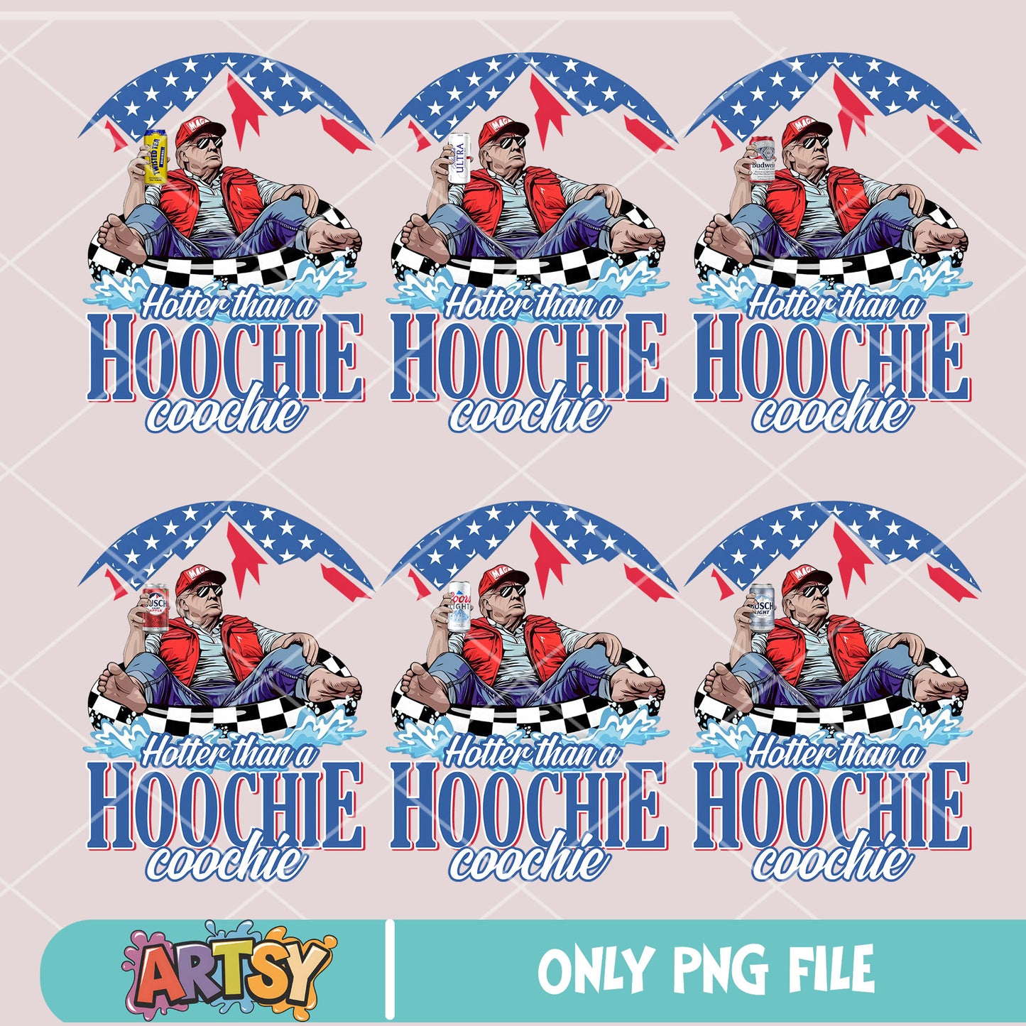 Hotter than hoochie trump bundle png, Trump america png, Hoochie Coochie png
