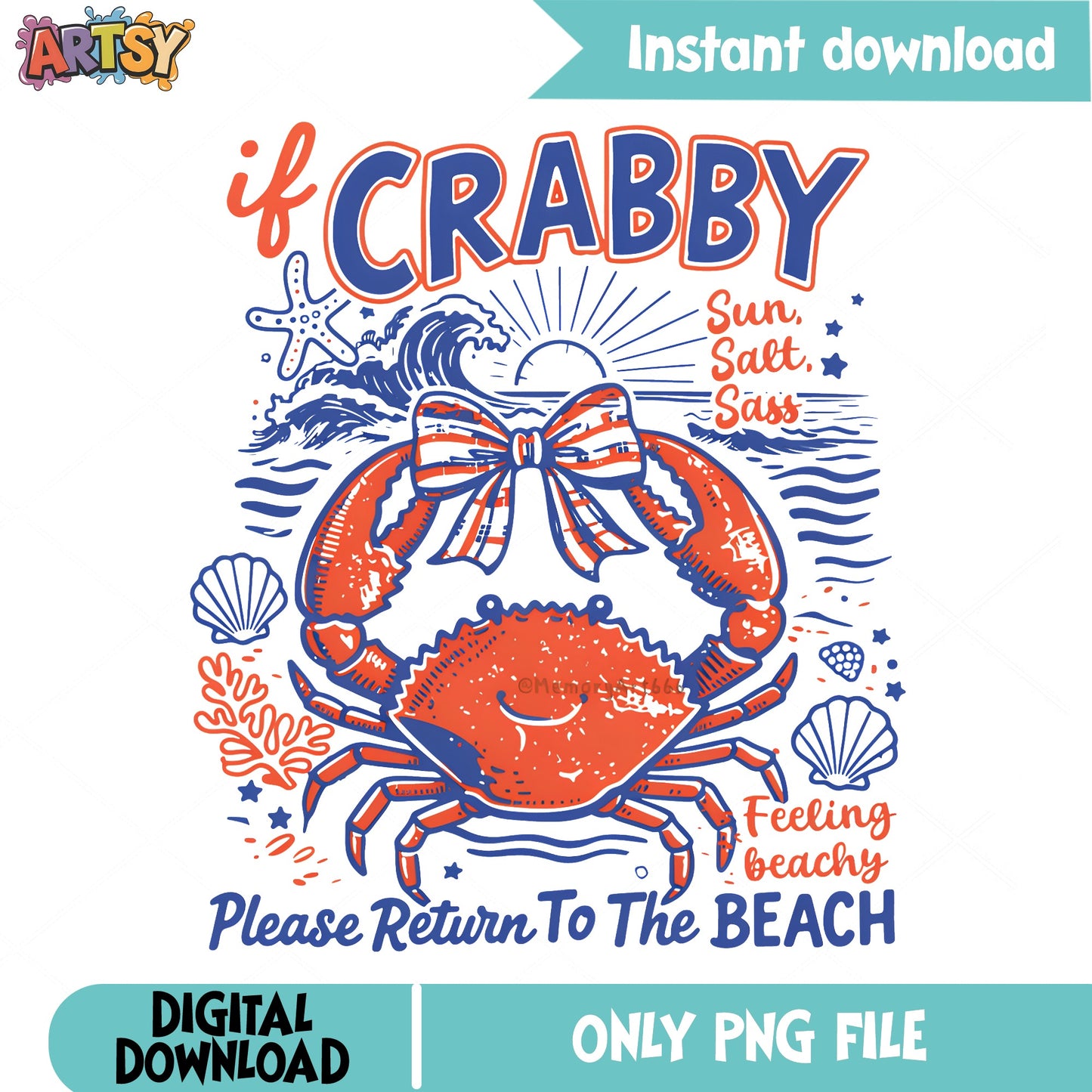 If Crabby Please Return To The Beach PNG, Crabby Crab PNG, Summer Beach PNG