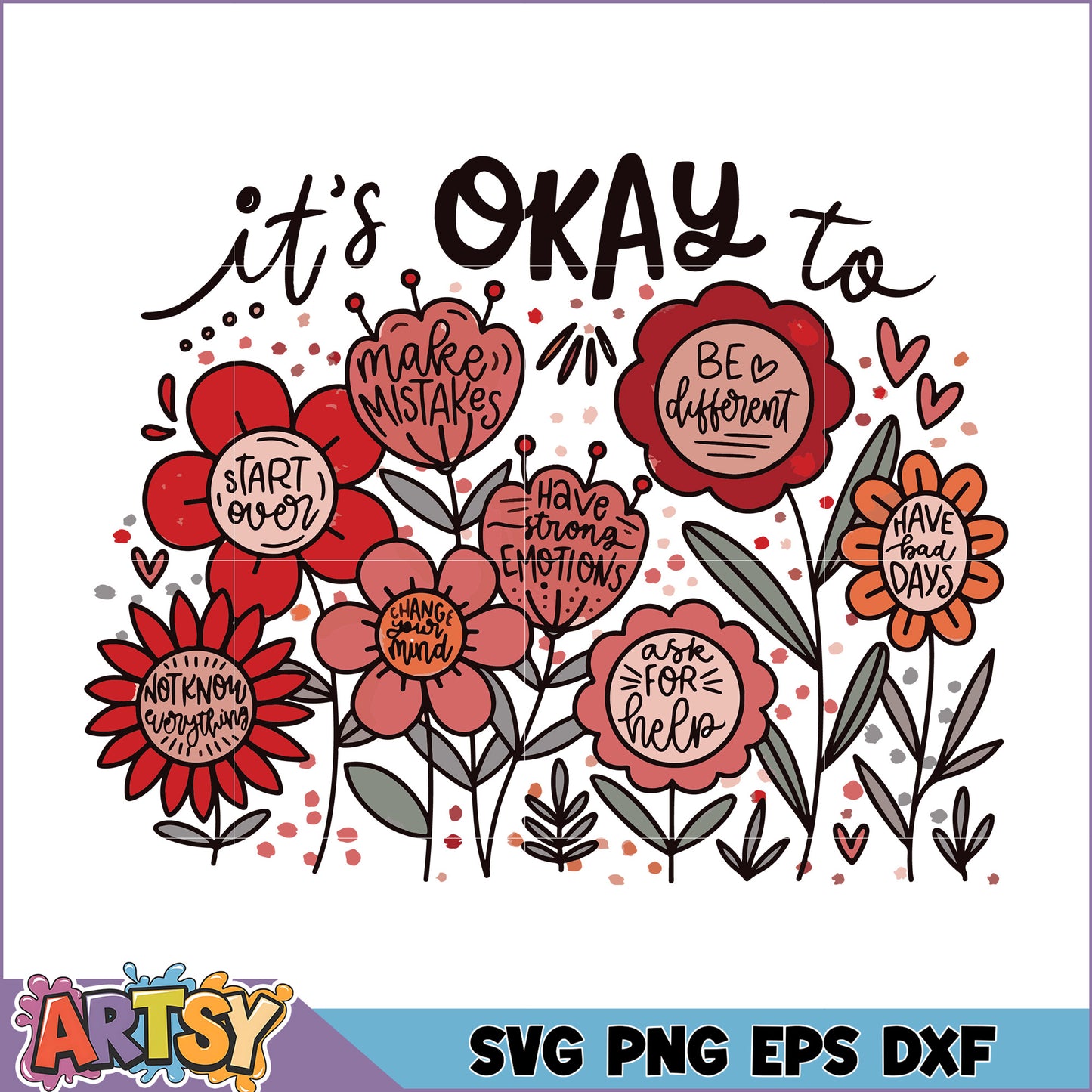 Its Okay To Make Mistakes SVG Design