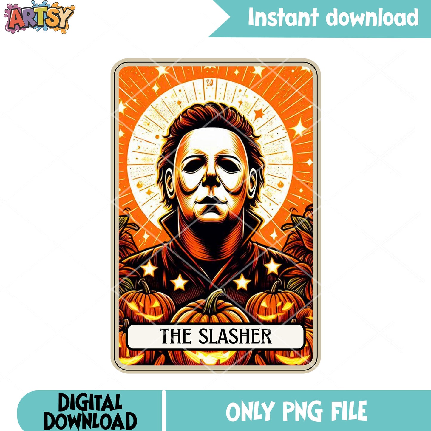 Jack o latern garden png, michael myers png, halloween movies png