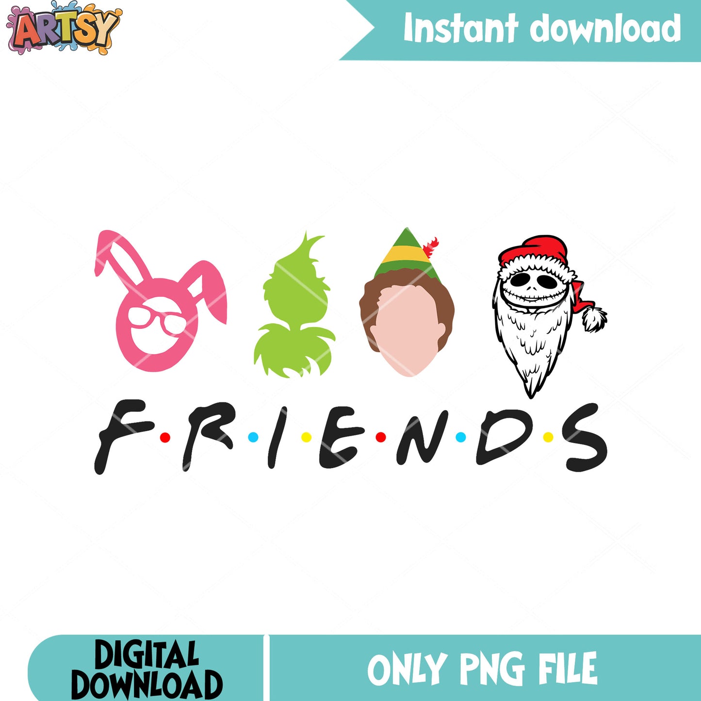 Jack skeleton friends png, grinch no face png, ralphie pink png