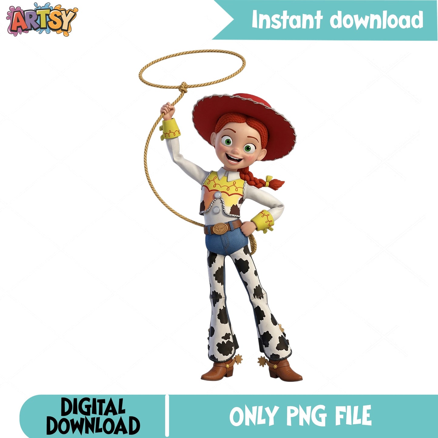 Jessie Toy Story PNG Clipart, Disney Cowgirl PNG, Toy Story PNG